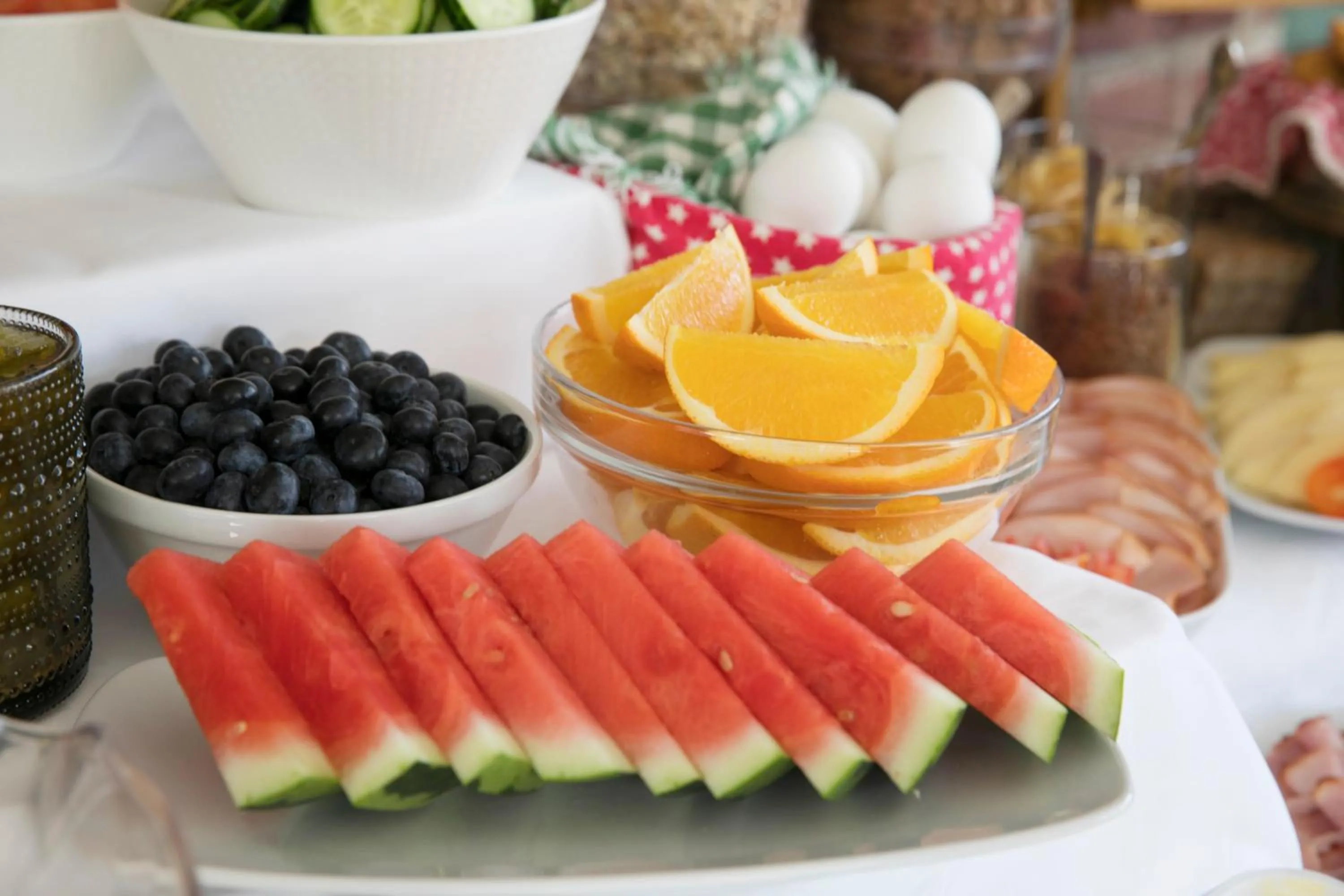 Breakfast in Kvibergs Vandrarhem - Hostel