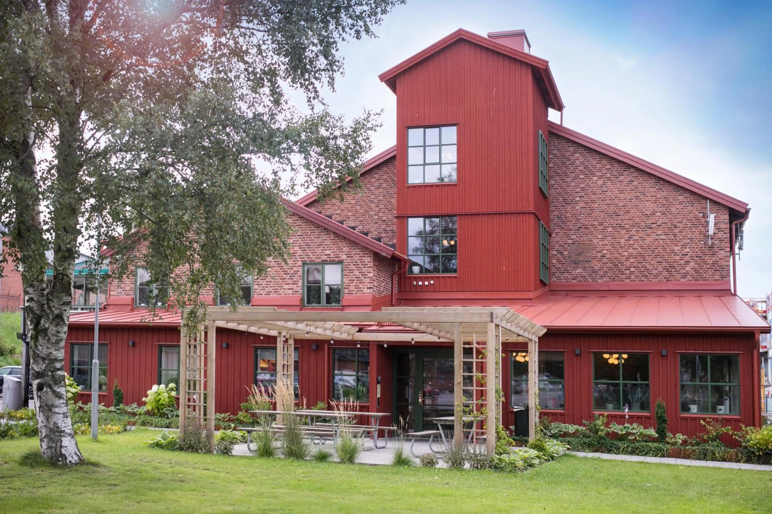 Property building in Kvibergs Vandrarhem - Hostel