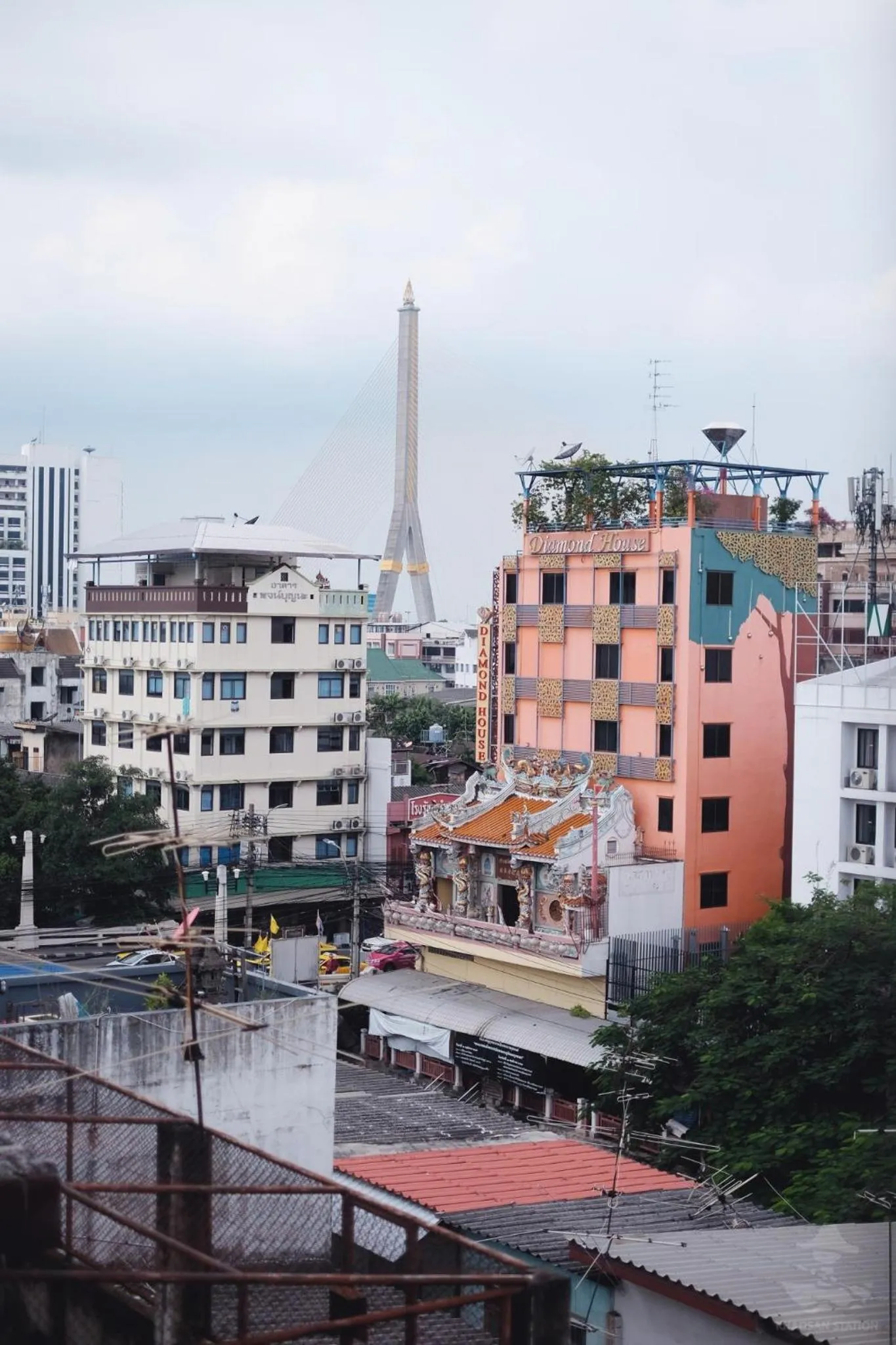 City view in Khaosan Station