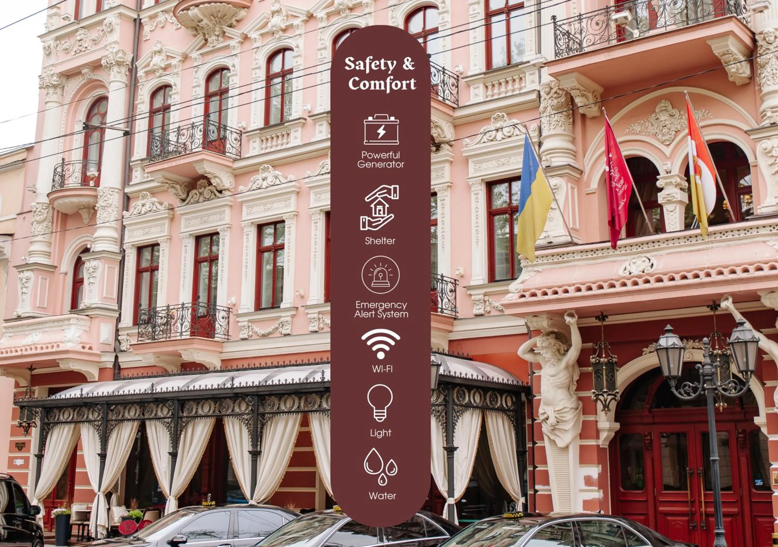 Property building in Hotel Bristol