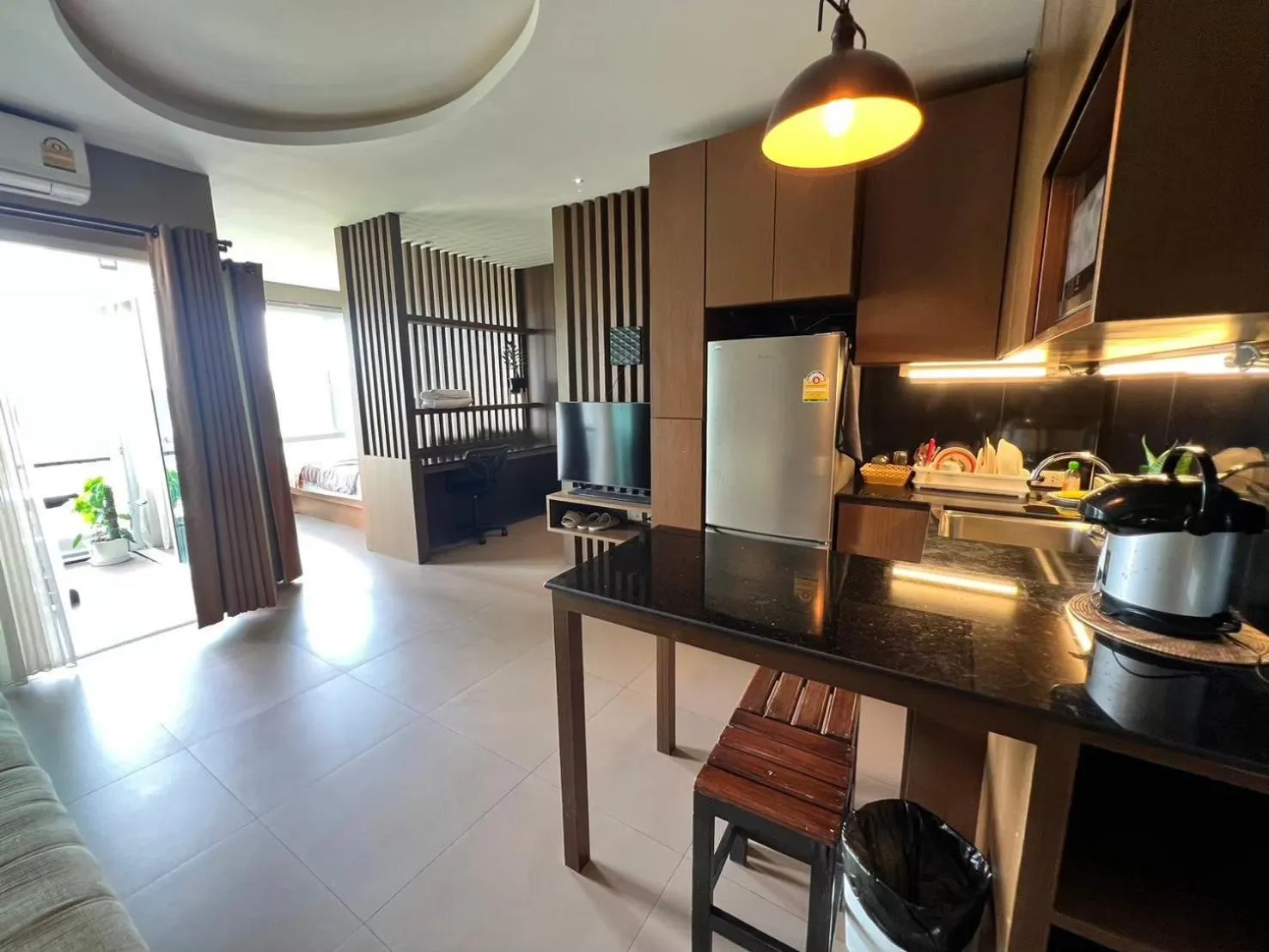 Photo of the whole room in The Ozone Krabi Condotel