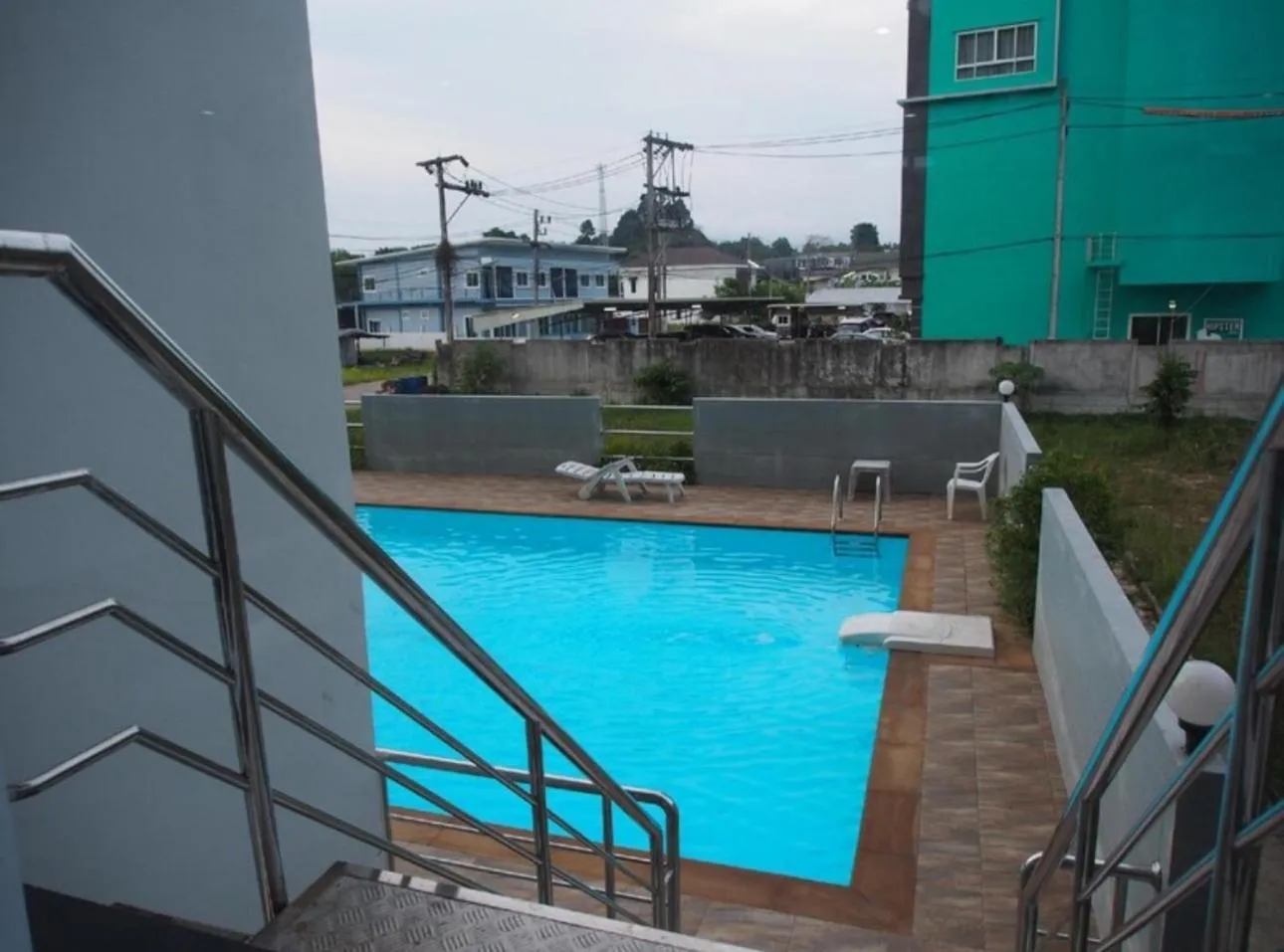 Pool view in The Ozone Krabi Condotel