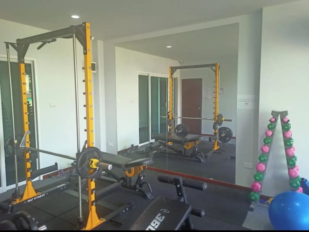 Fitness centre/facilities in The Ozone Krabi Condotel