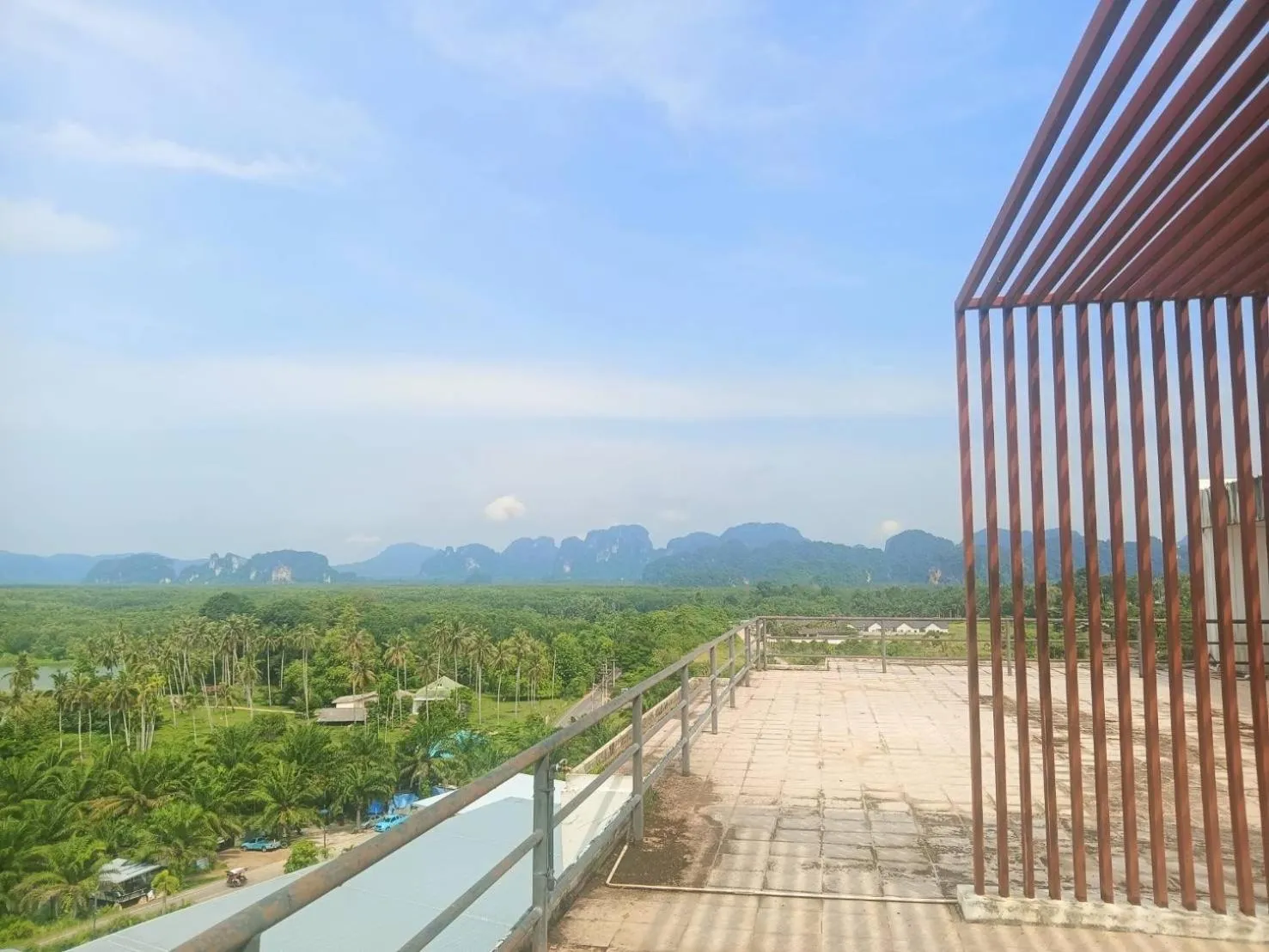 Mountain view in The Ozone Krabi Condotel
