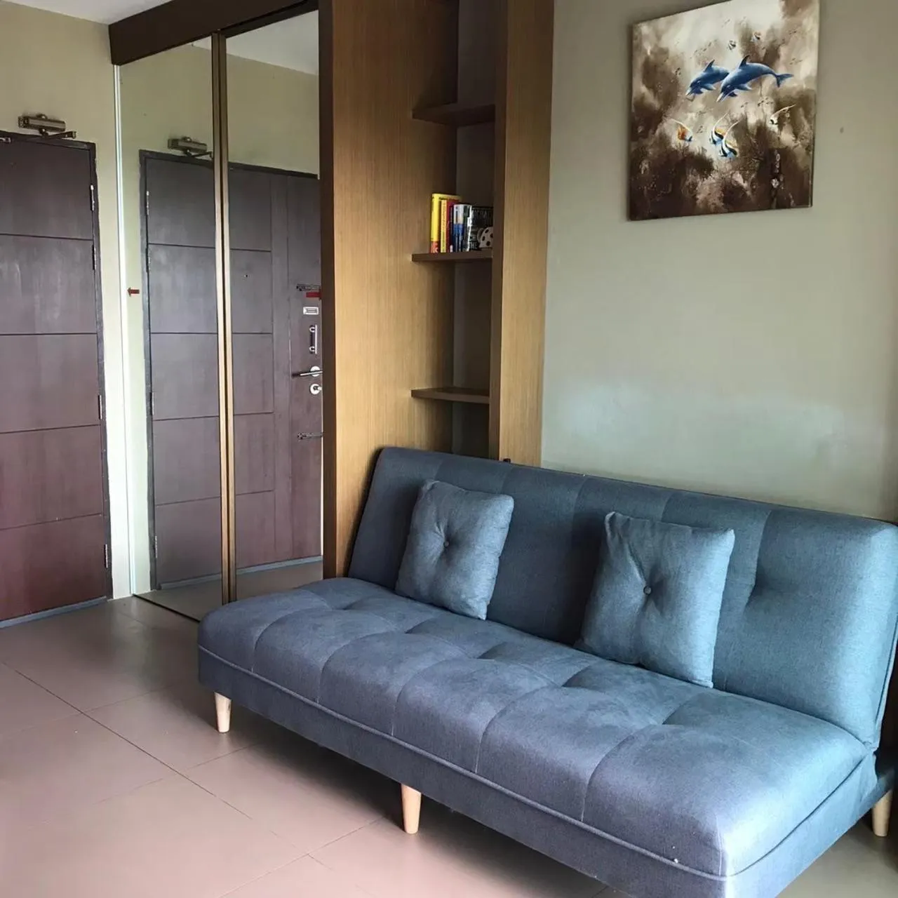 Living room in The Ozone Krabi Condotel