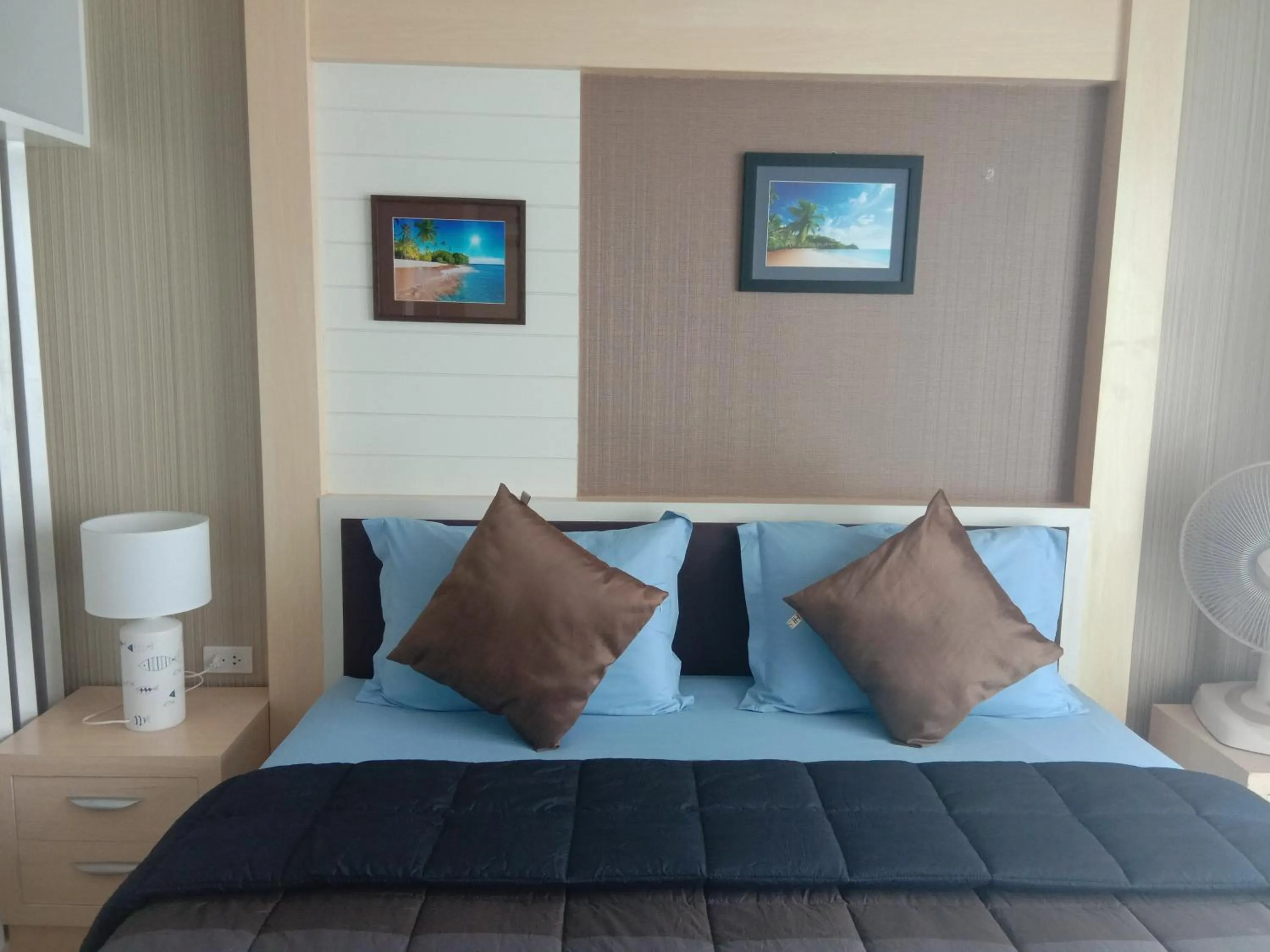 Bed in The Ozone Krabi Condotel