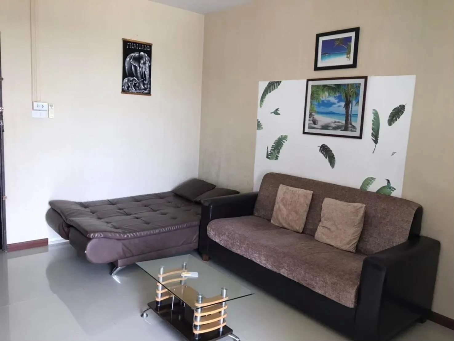 Living room in The Ozone Krabi Condotel