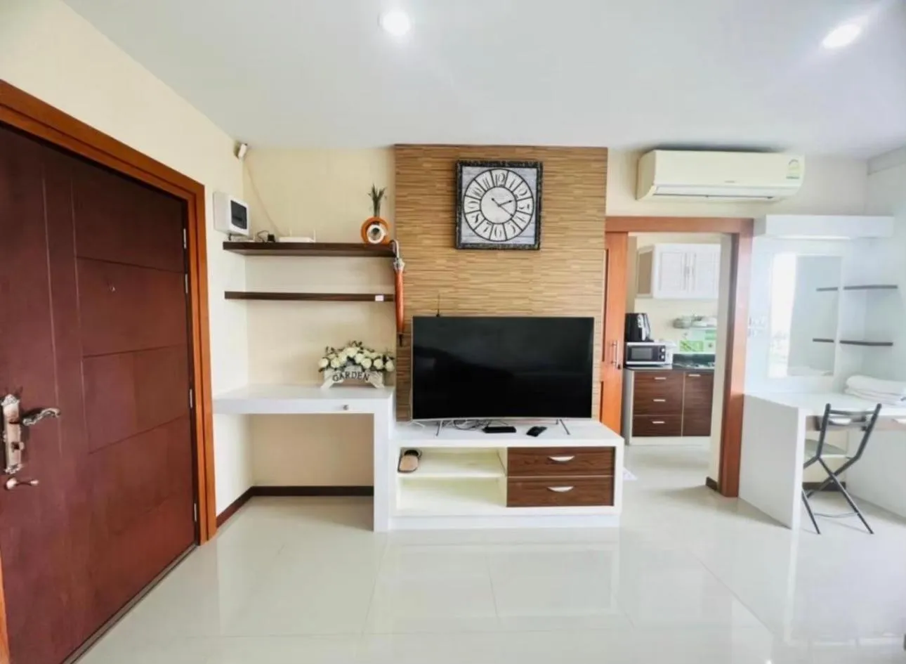 Living room in The Ozone Krabi Condotel