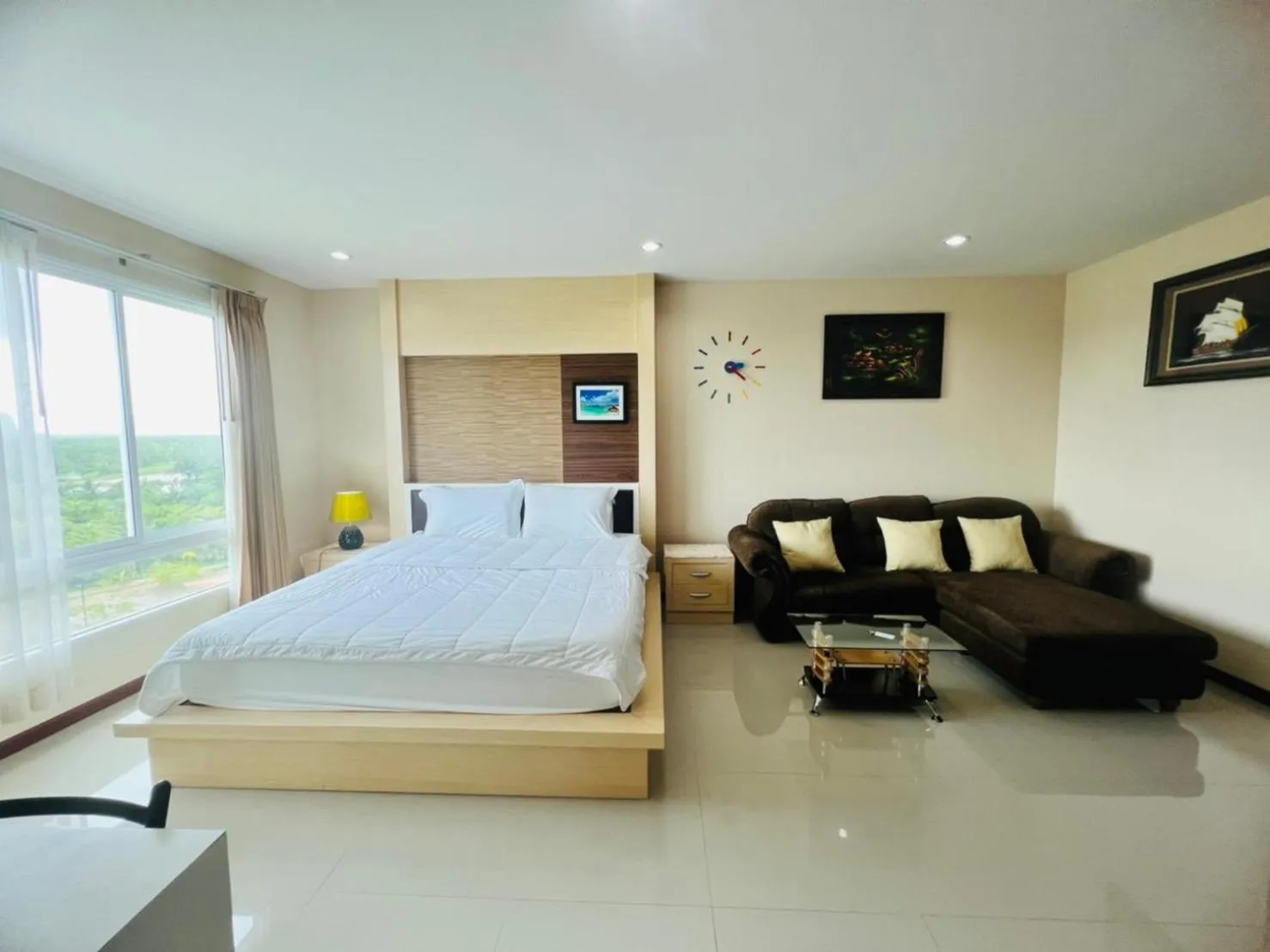 Photo of the whole room, Bed in The Ozone Krabi Condotel