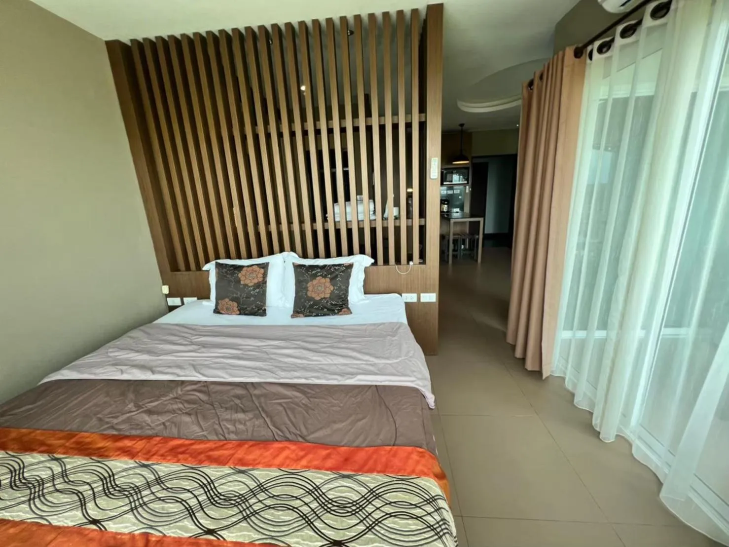 Bed in The Ozone Krabi Condotel