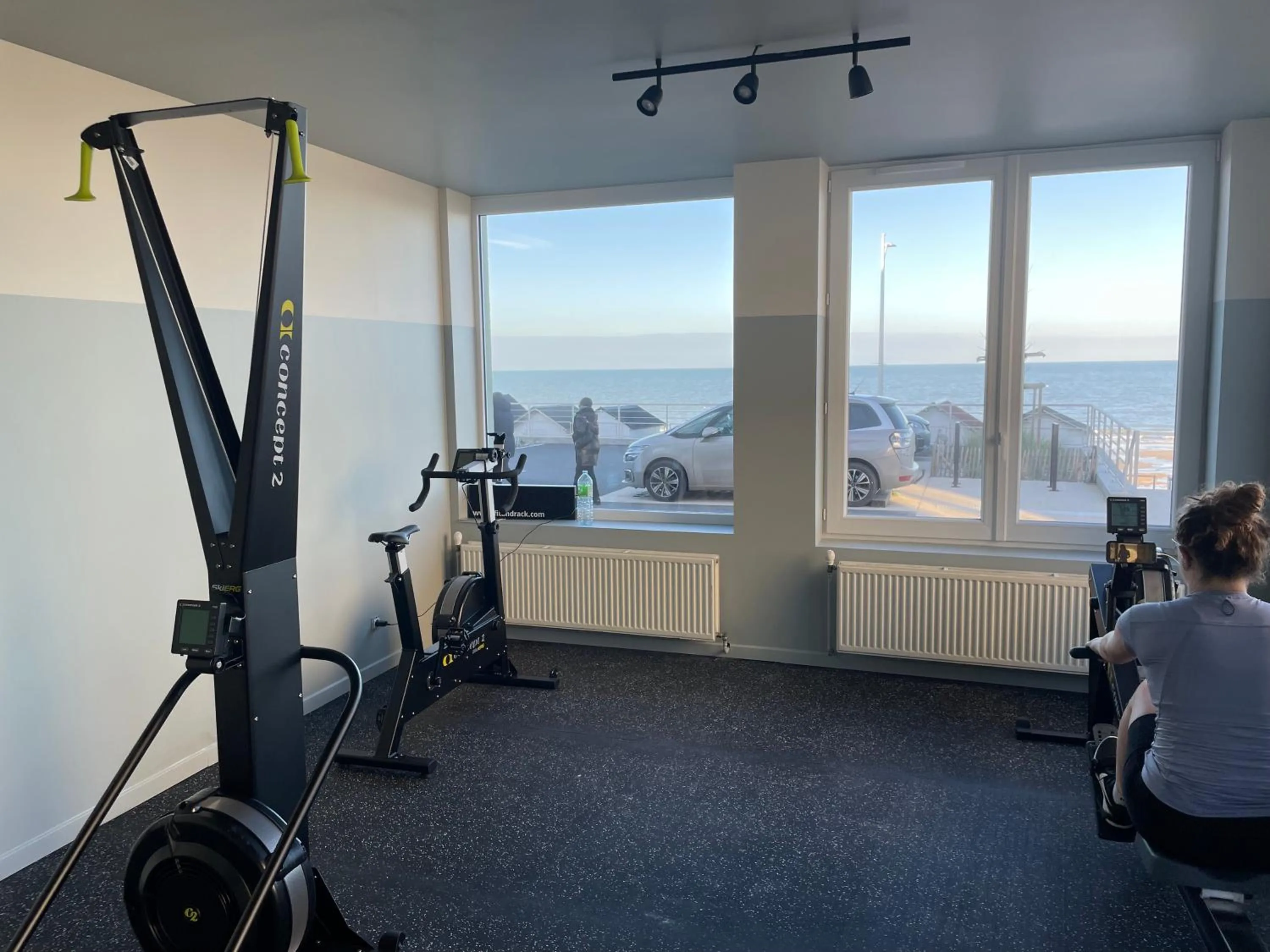 Fitness centre/facilities in Beau Rivage Hôtel-Restaurant