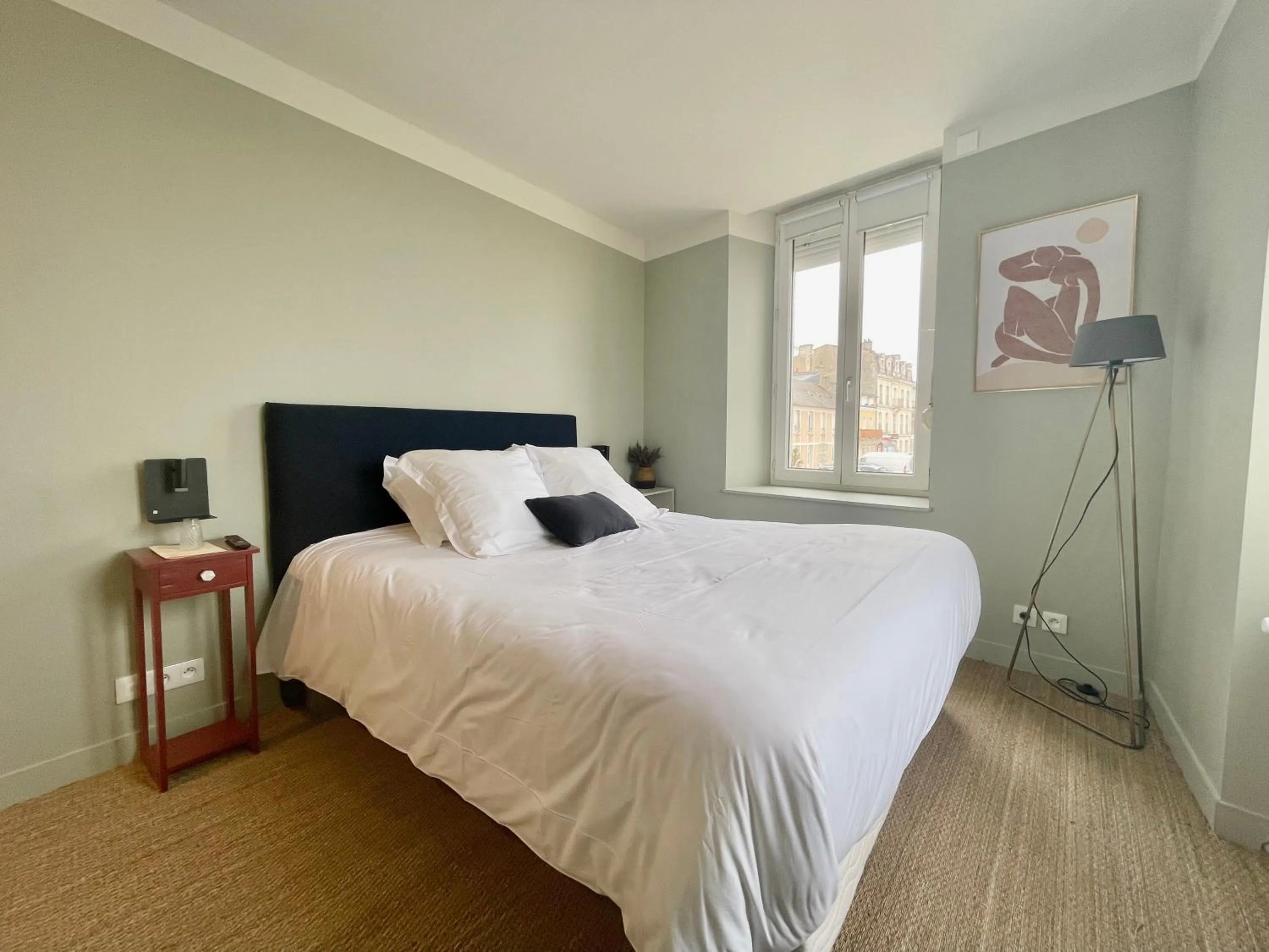 Bedroom, Bed in Beau Rivage Hôtel-Restaurant