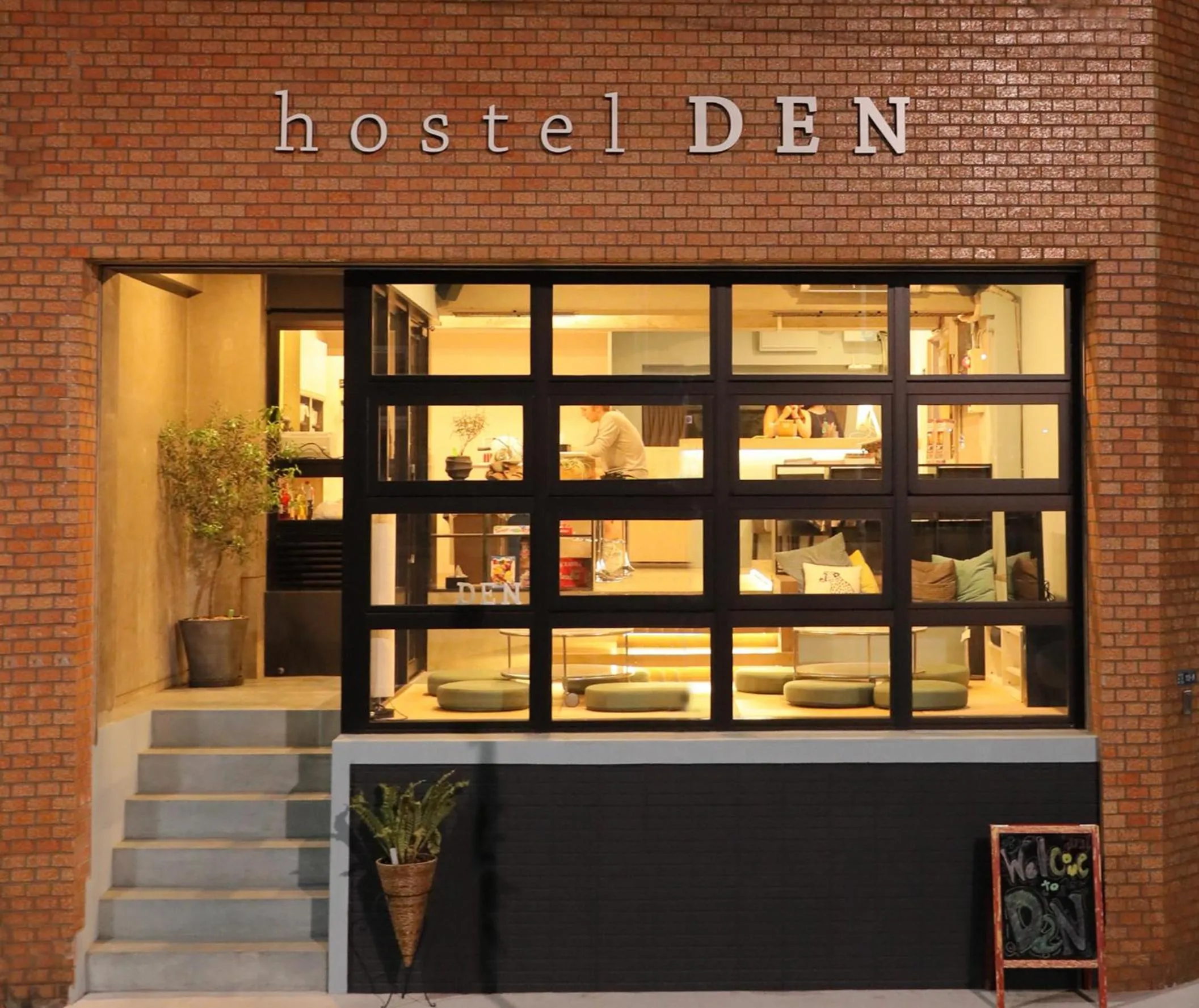 Property building in hostel DEN
