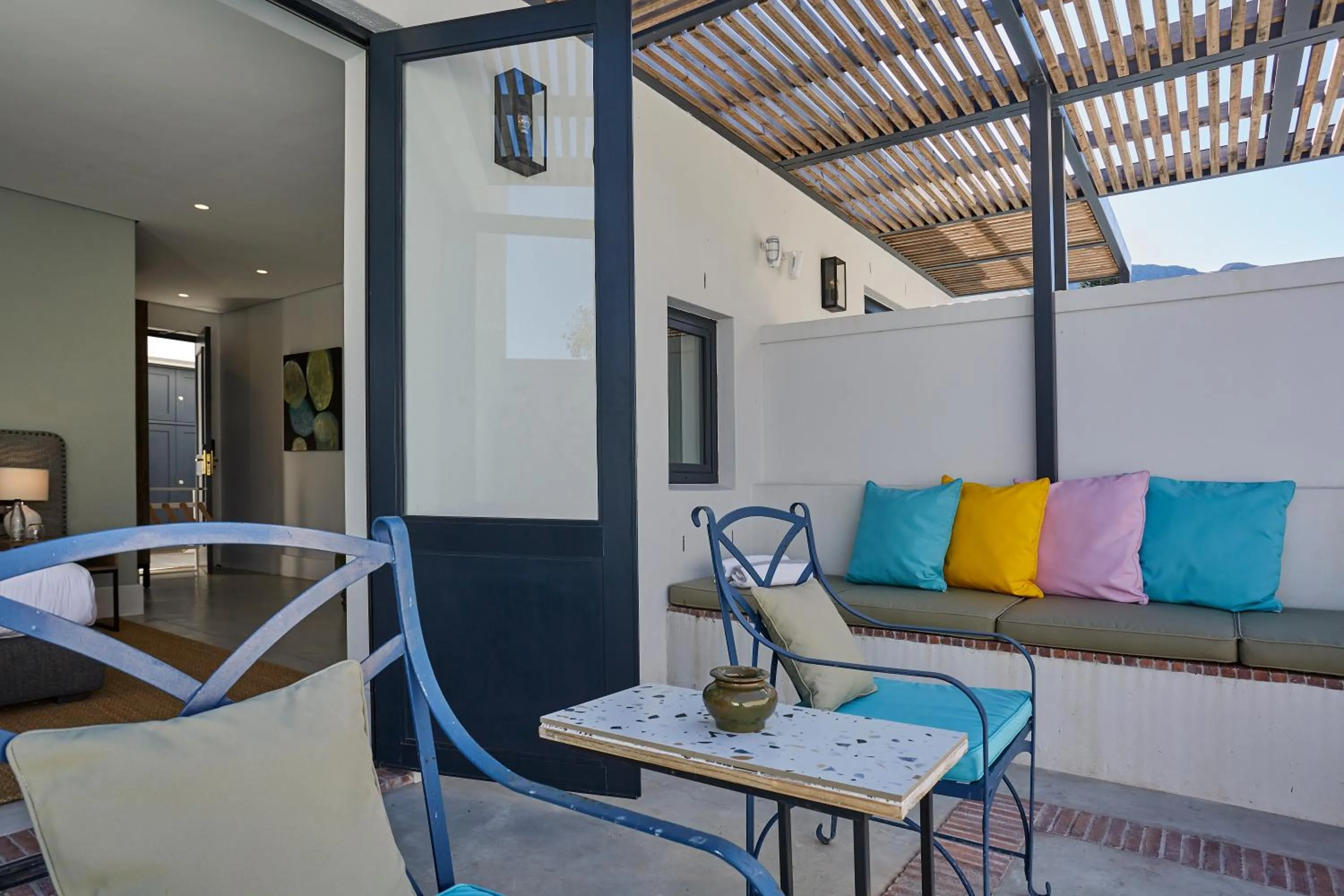 Balcony/Terrace in Chapter House Boutique Hotel by The Living Journey Collection