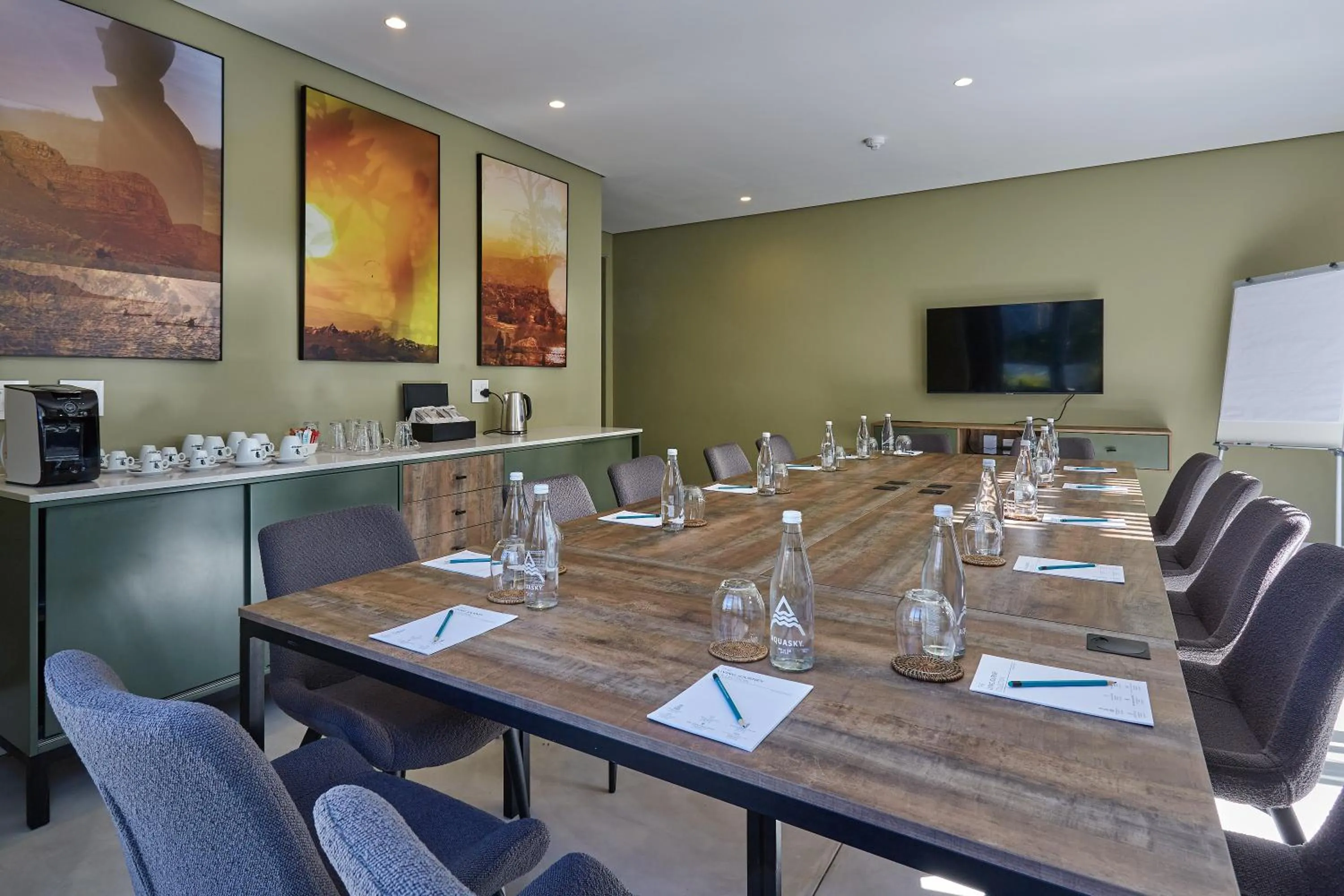 Meeting/conference room in Chapter House Boutique Hotel by The Living Journey Collection