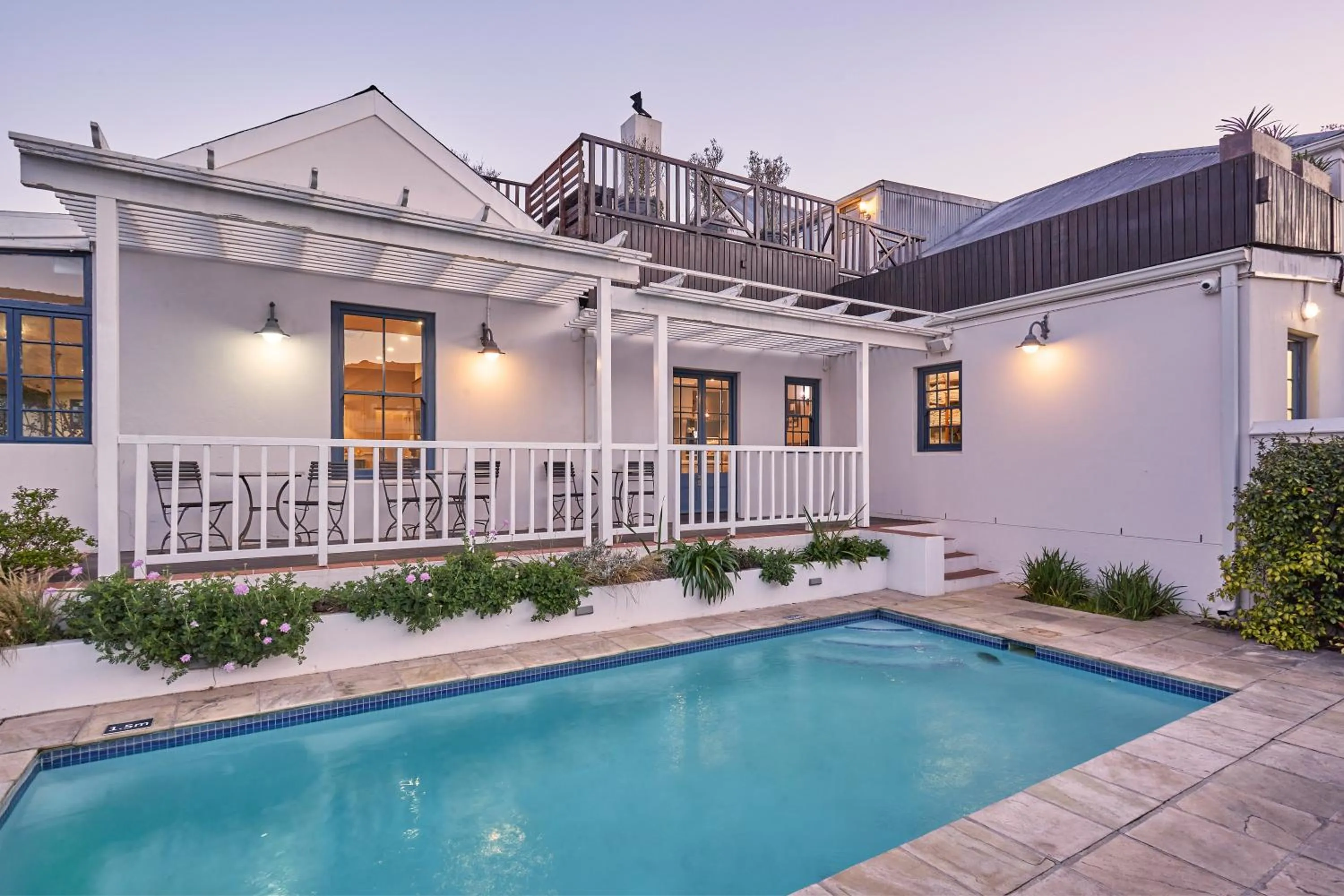 Swimming pool in Chapter House Boutique Hotel by The Living Journey Collection