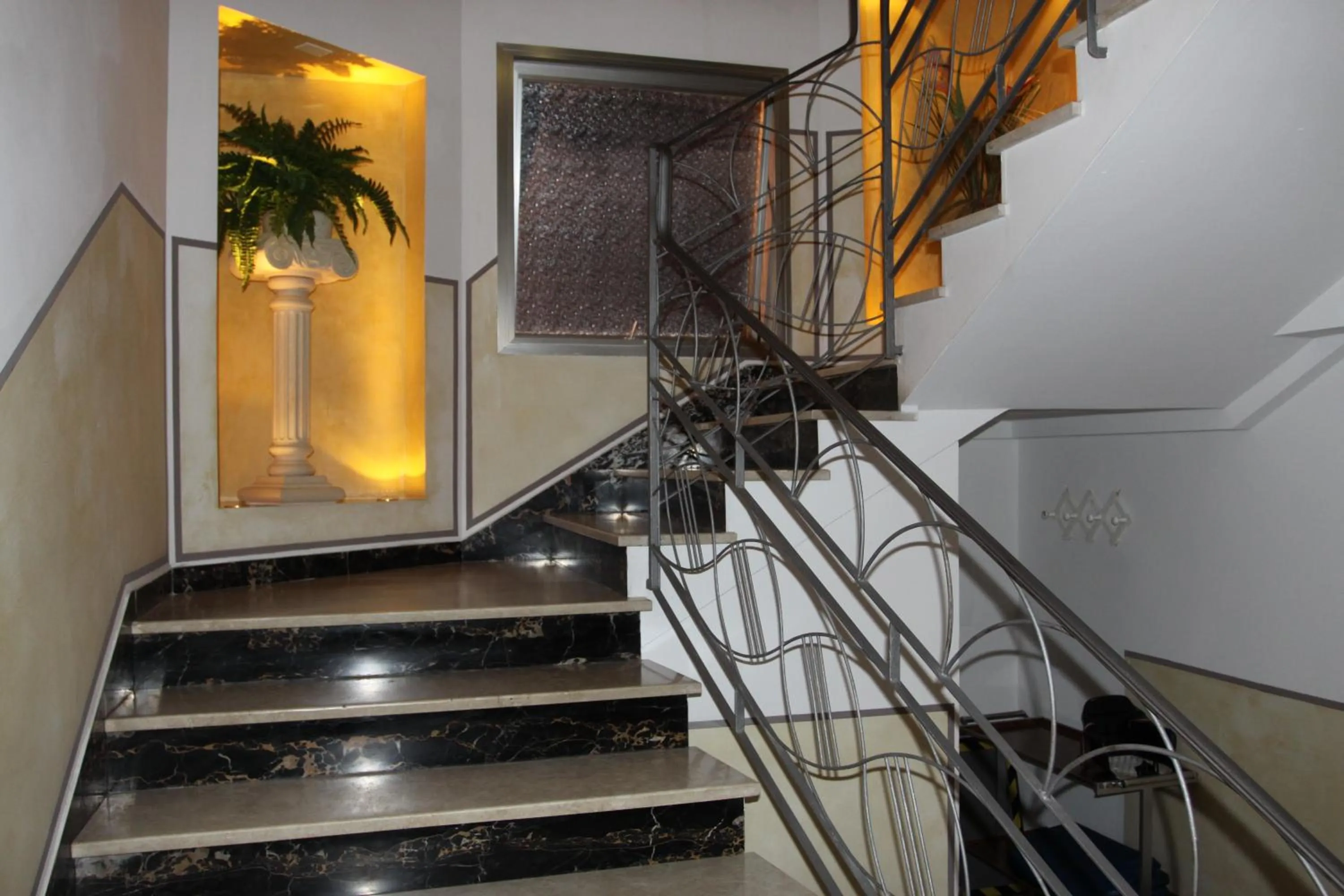 On site in Hotel Adele