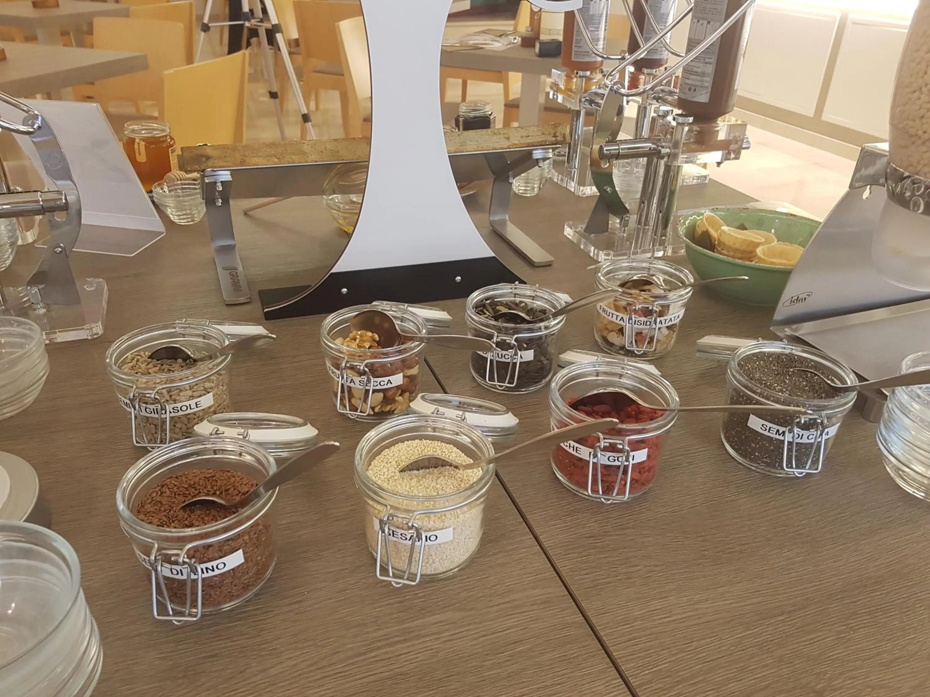 Food and drinks in Hotel Adele