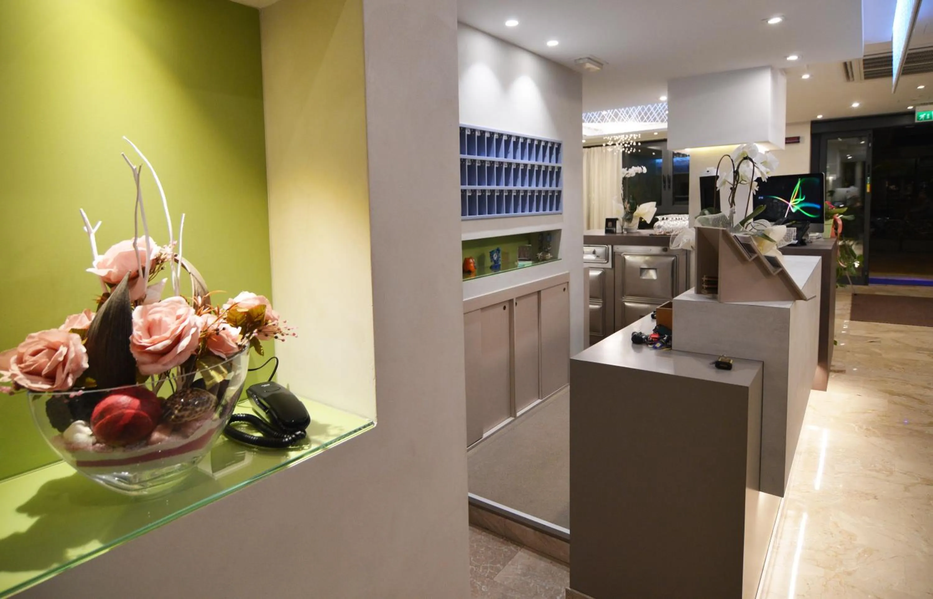 Lobby or reception in Hotel Adele