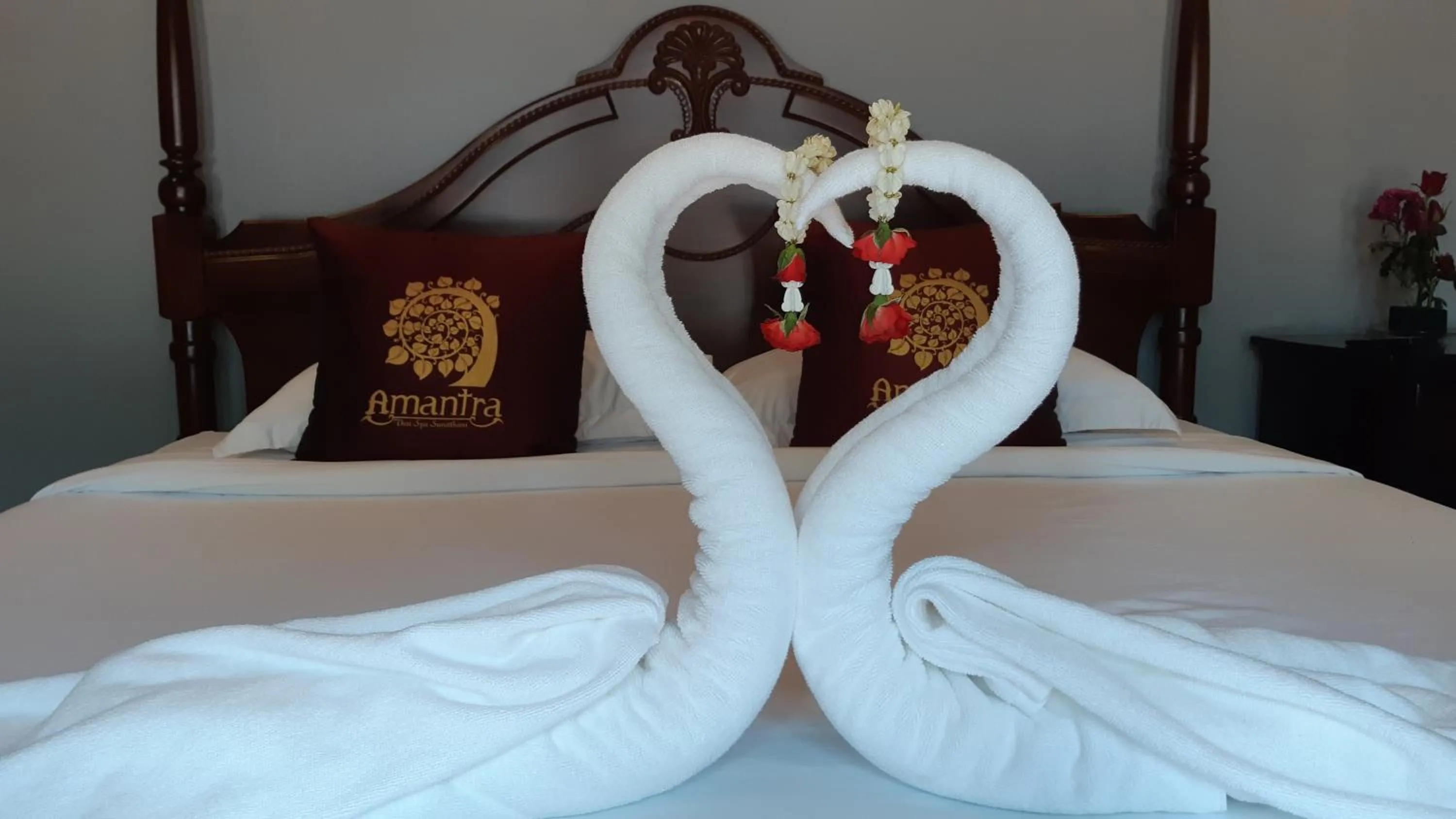 Bed in Amantra homestay & village