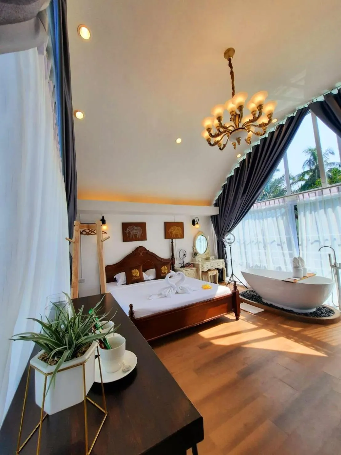 Bed in Amantra homestay & village