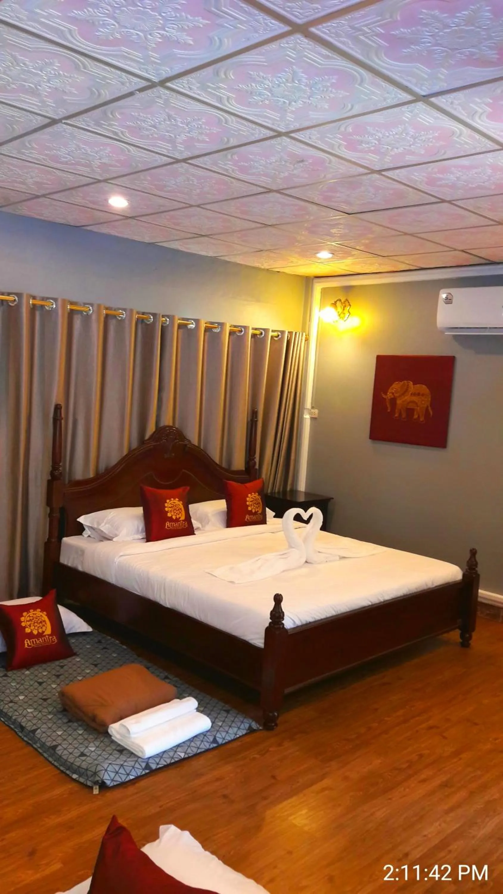 Bed in Amantra homestay & village