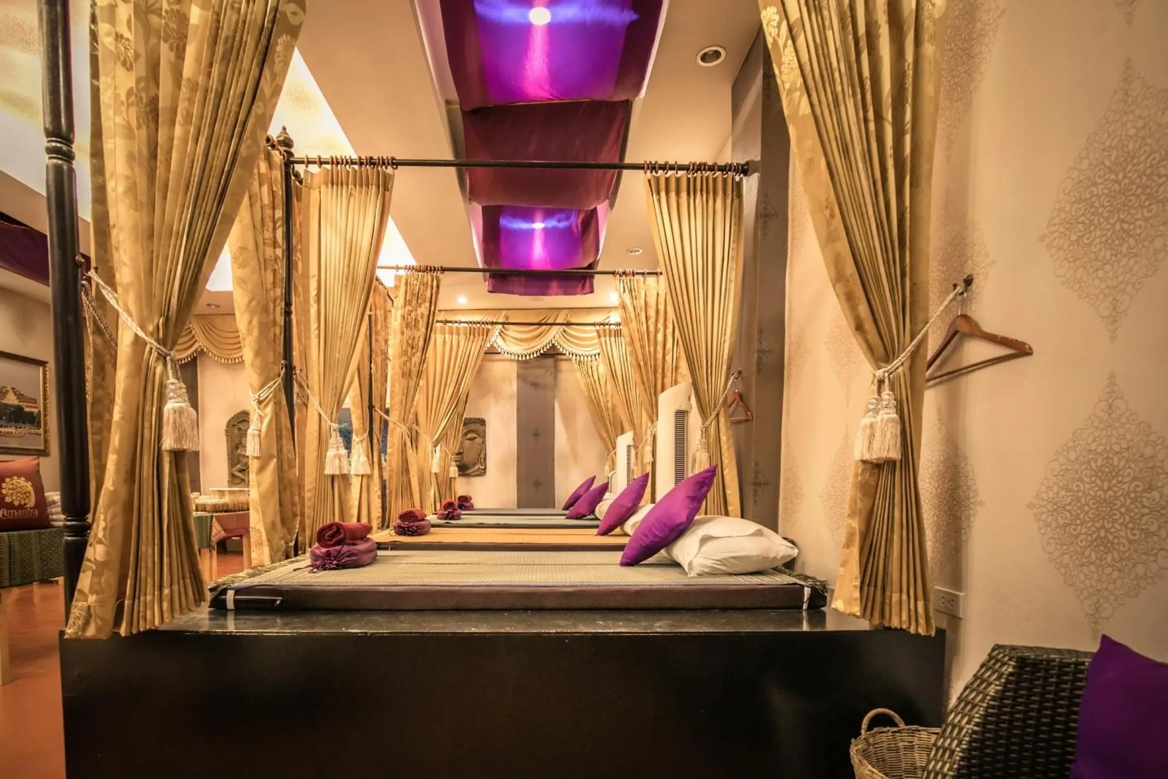 Bed in Amantra homestay & village