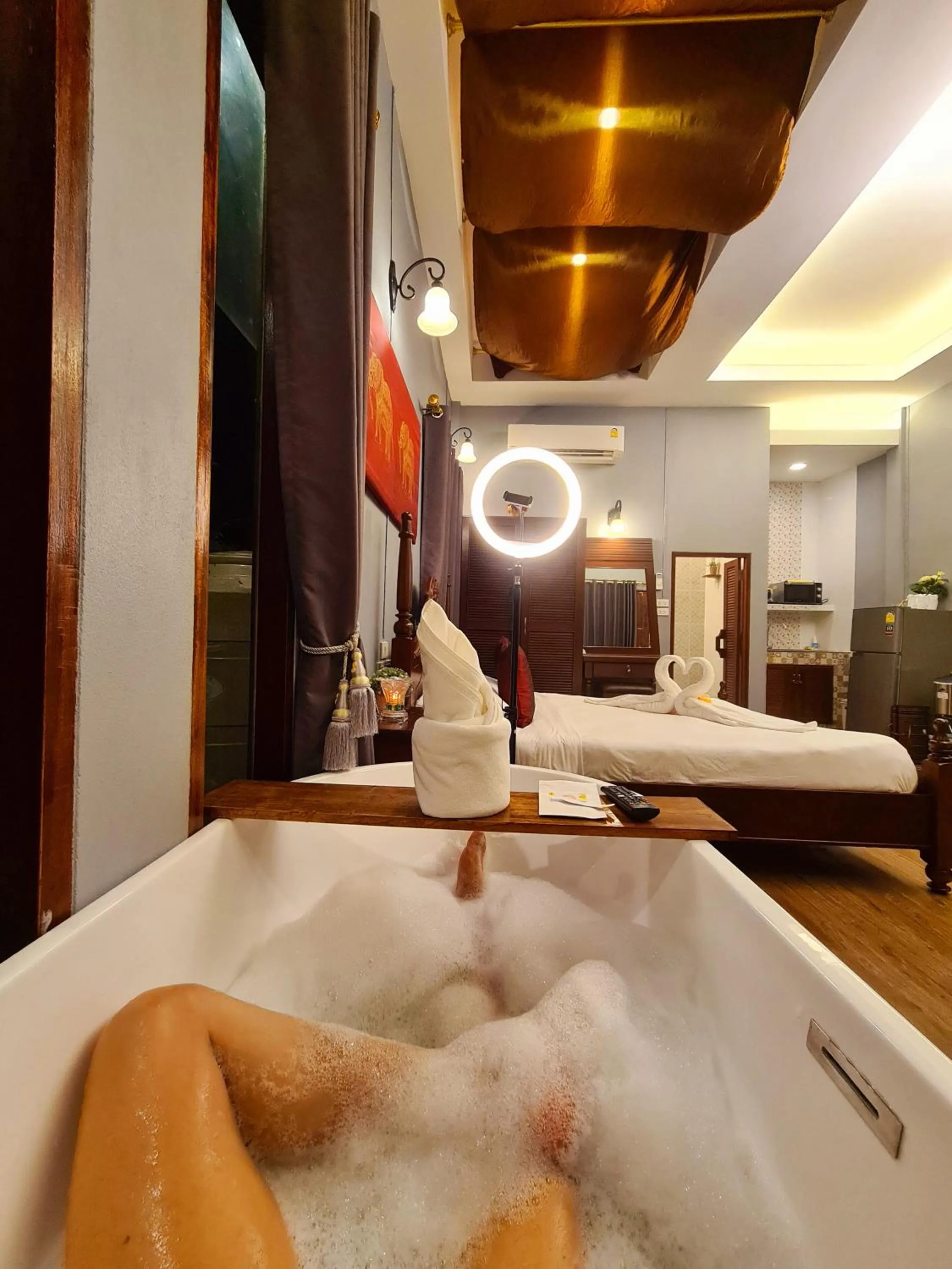 Bed in Amantra homestay & village