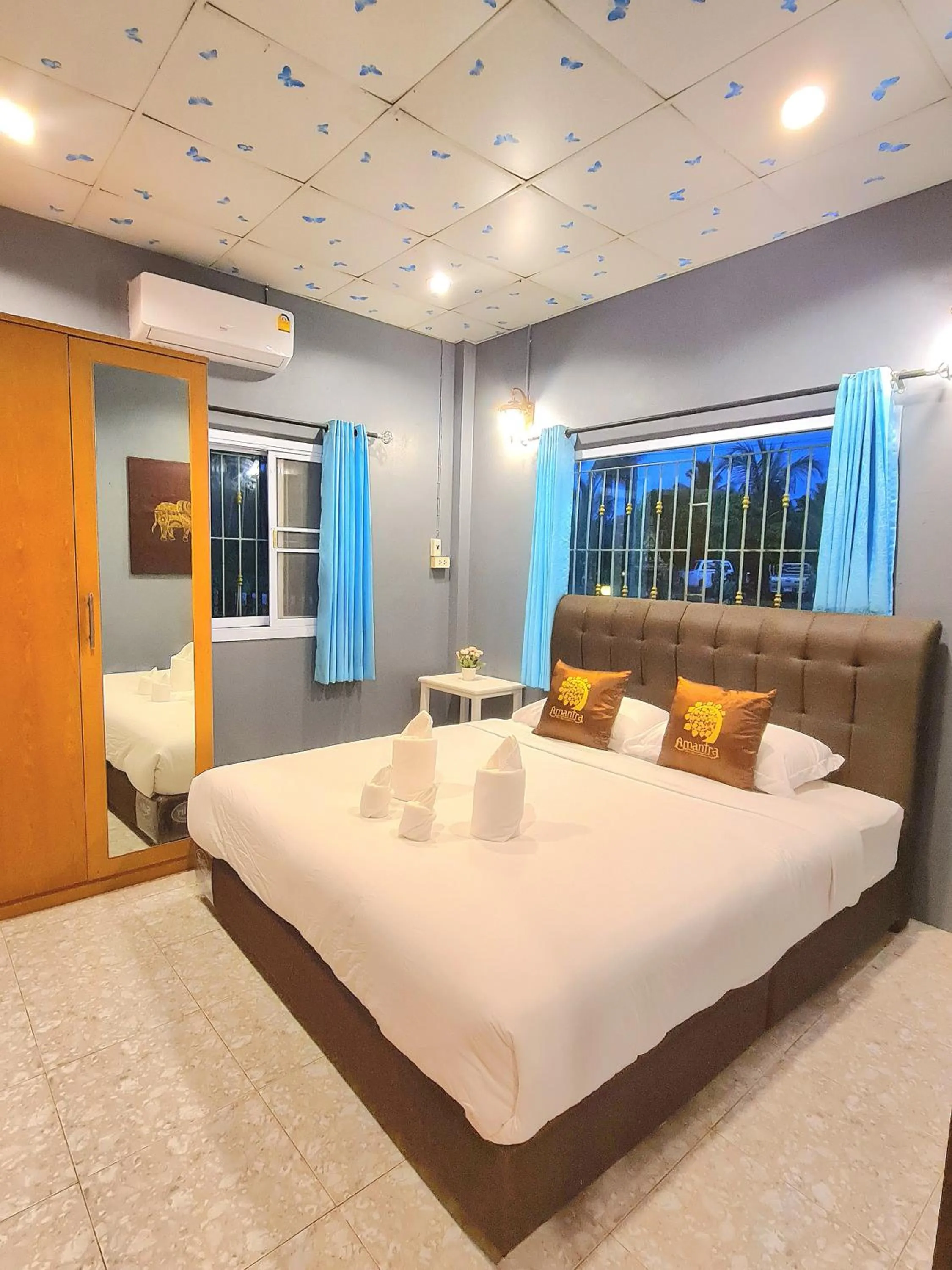 Bedroom, Bed in Amantra homestay & village