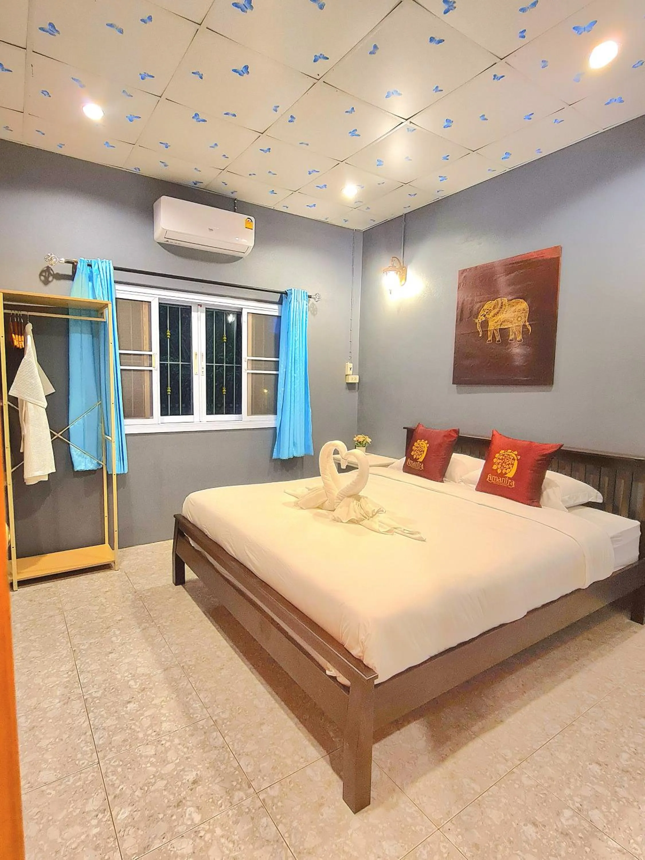 Bed in Amantra homestay & village