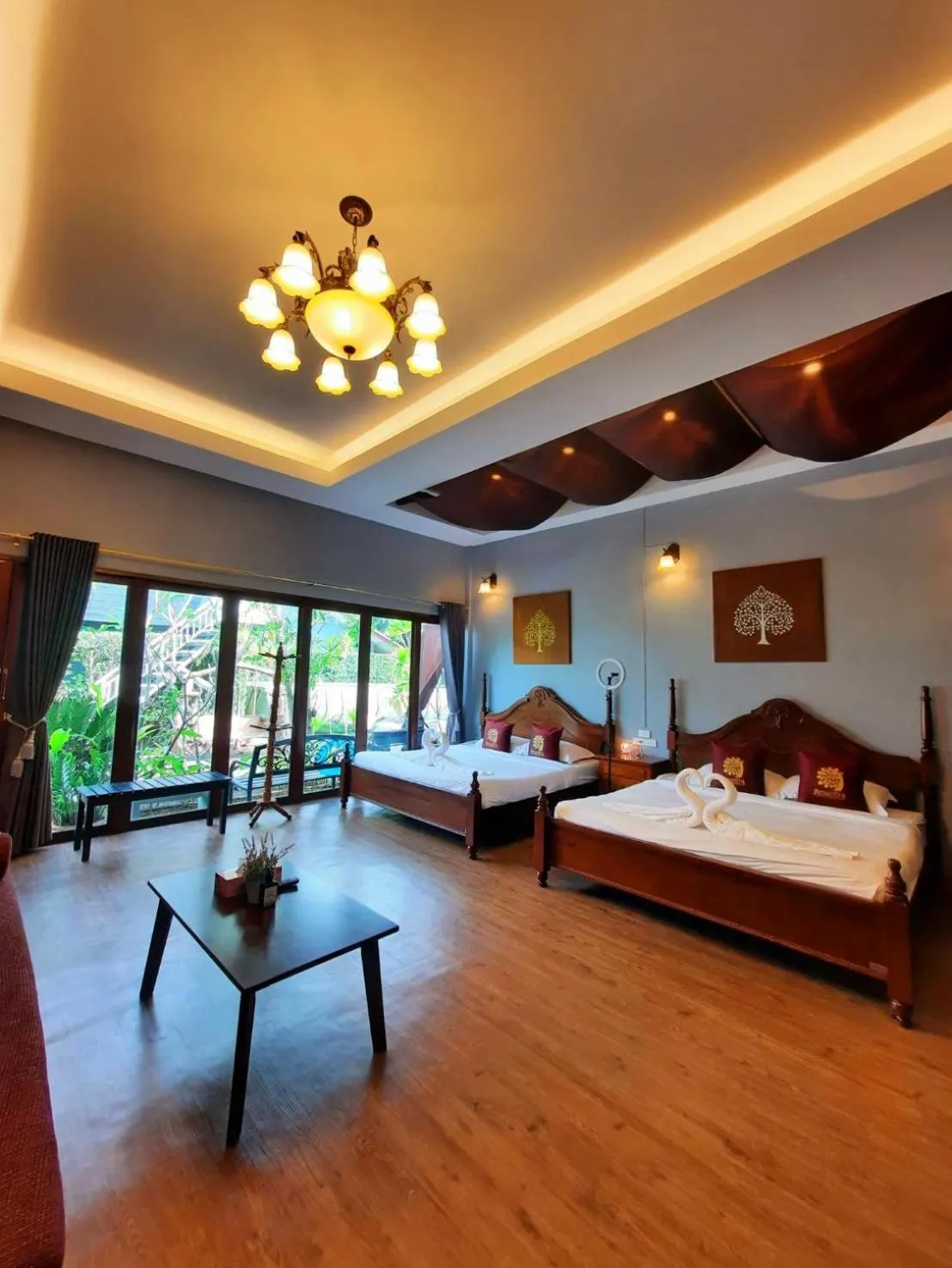 Bed in Amantra homestay & village