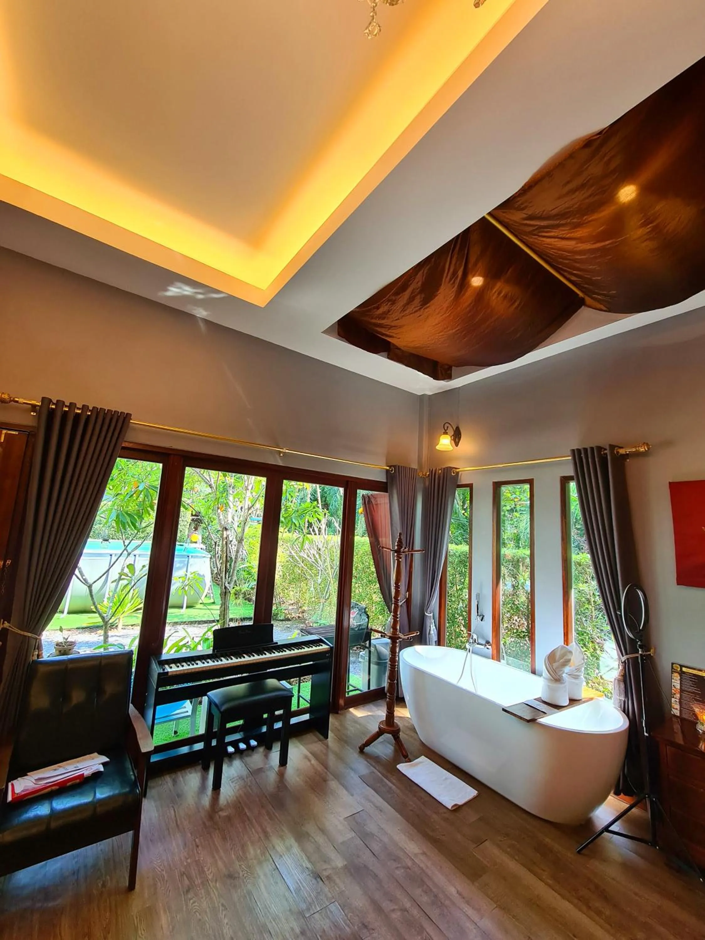 Bed in Amantra homestay & village