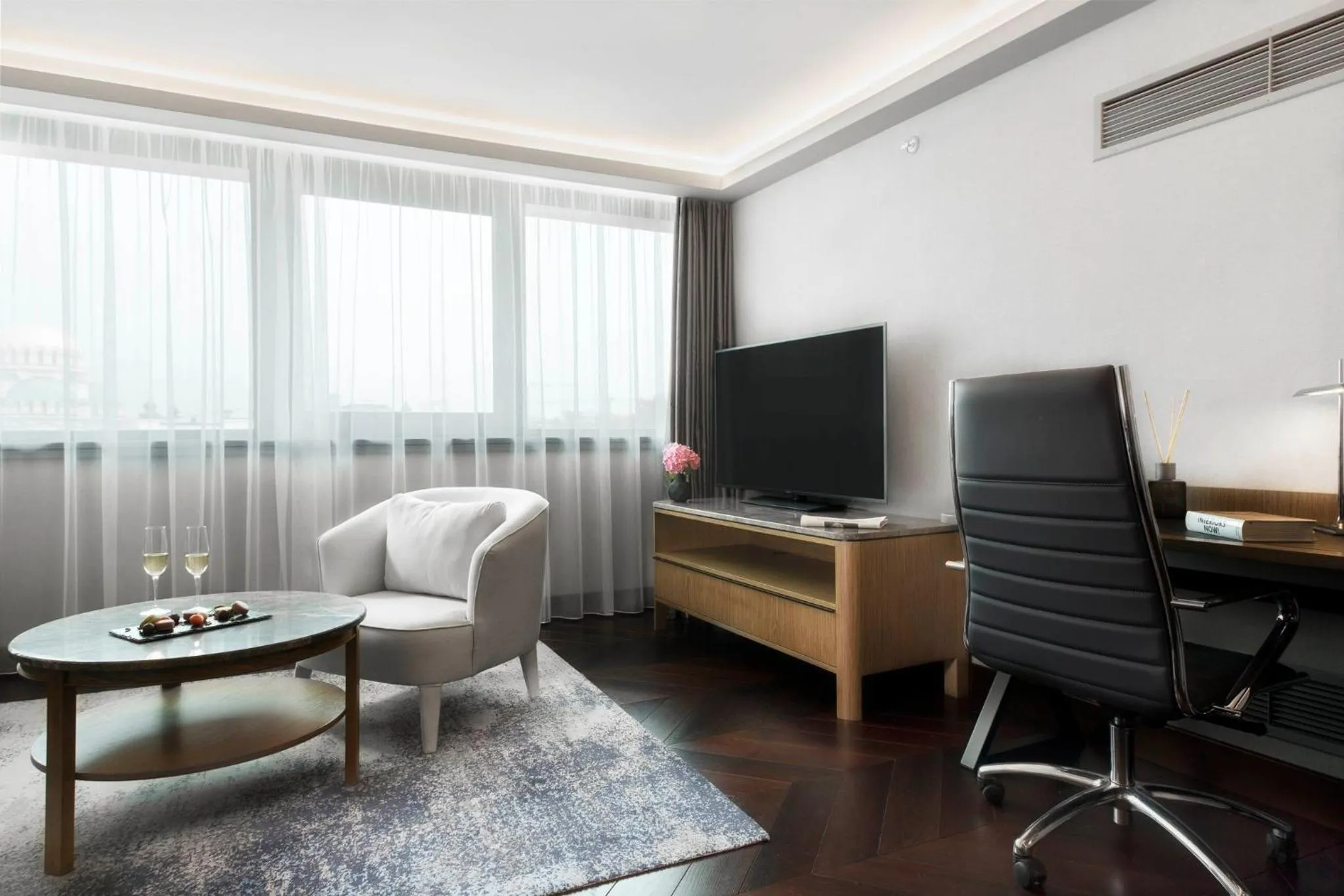 Bedroom in InterContinental Sofia by IHG