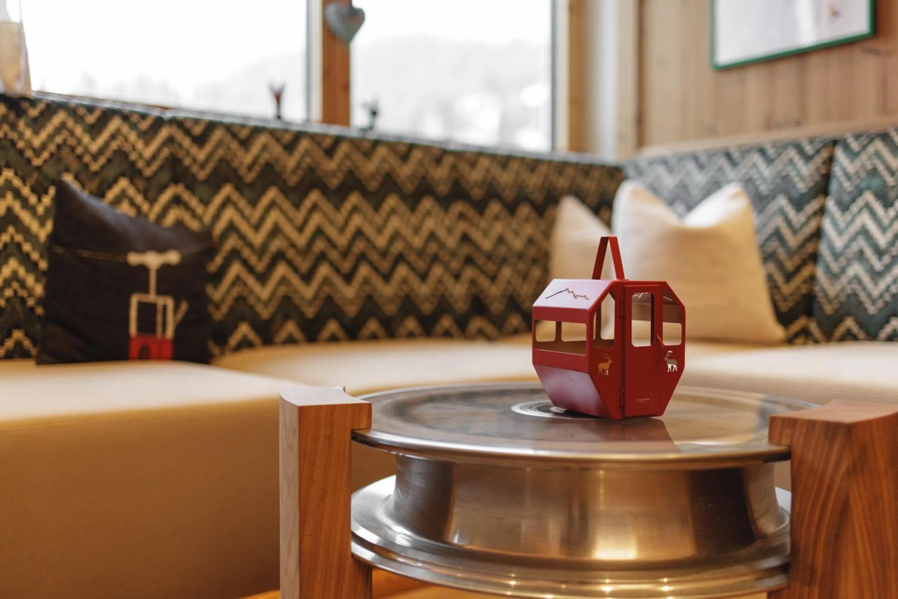 Living room in Hotel Fil Da Mont