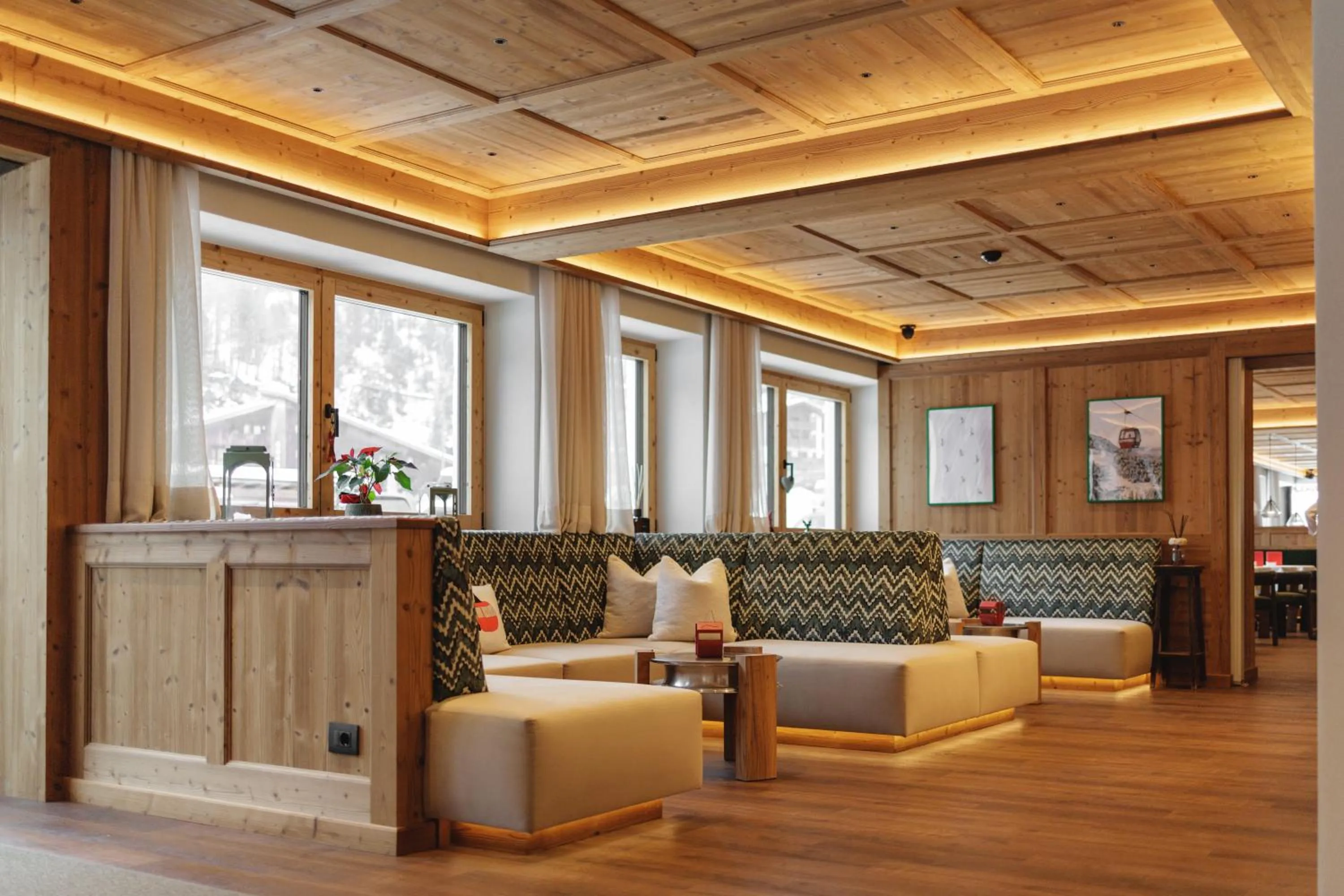 Living room in Hotel Fil Da Mont