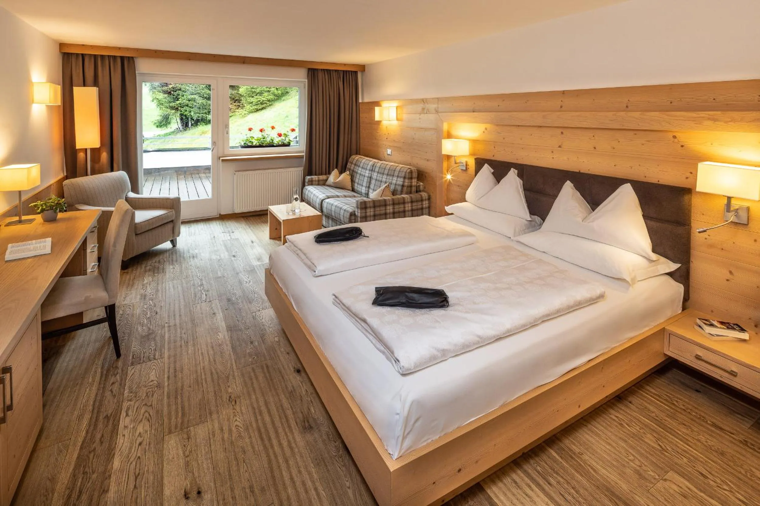 Bed in Hotel Fil Da Mont