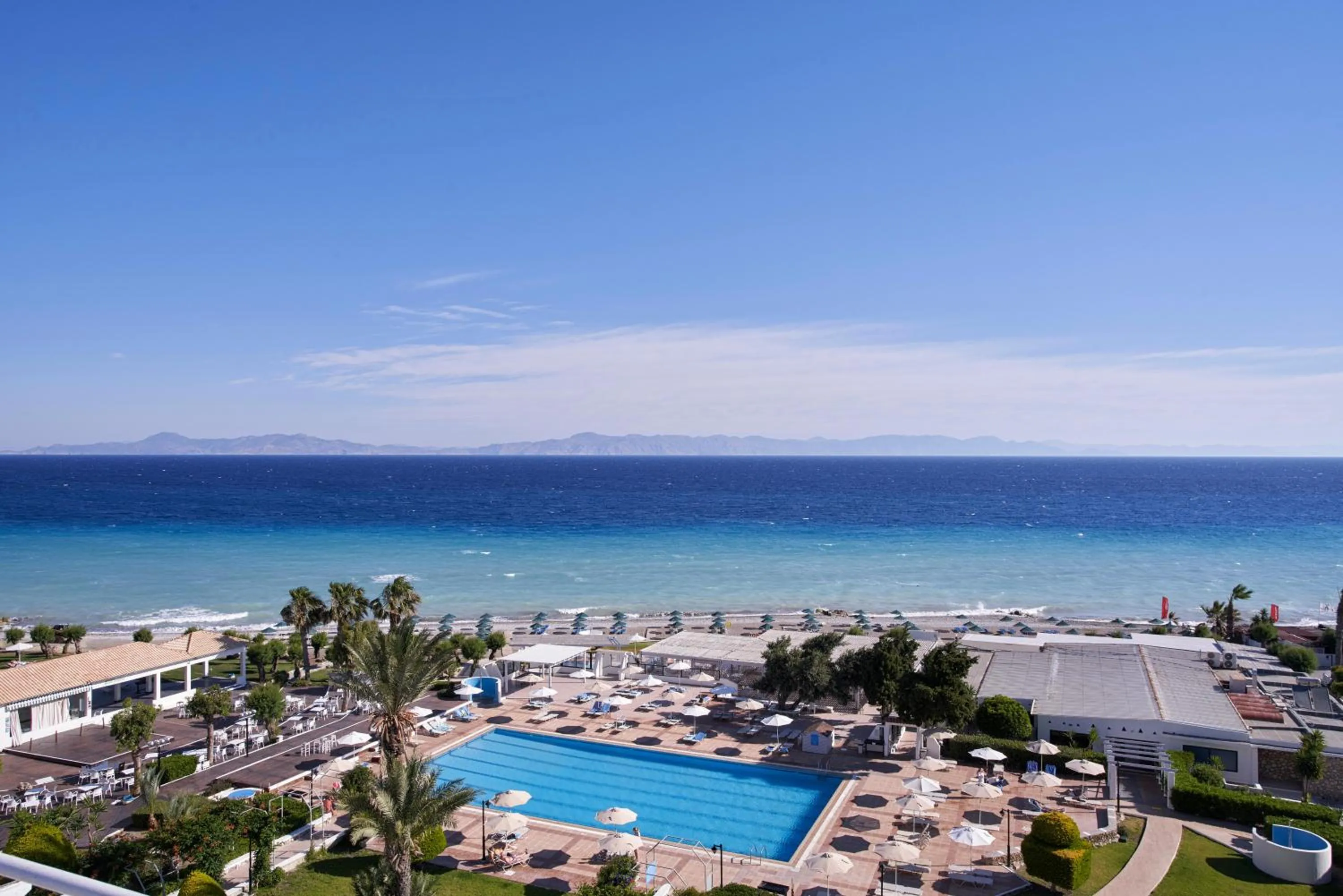 Swimming pool, Sea View in Blue Bay Resort