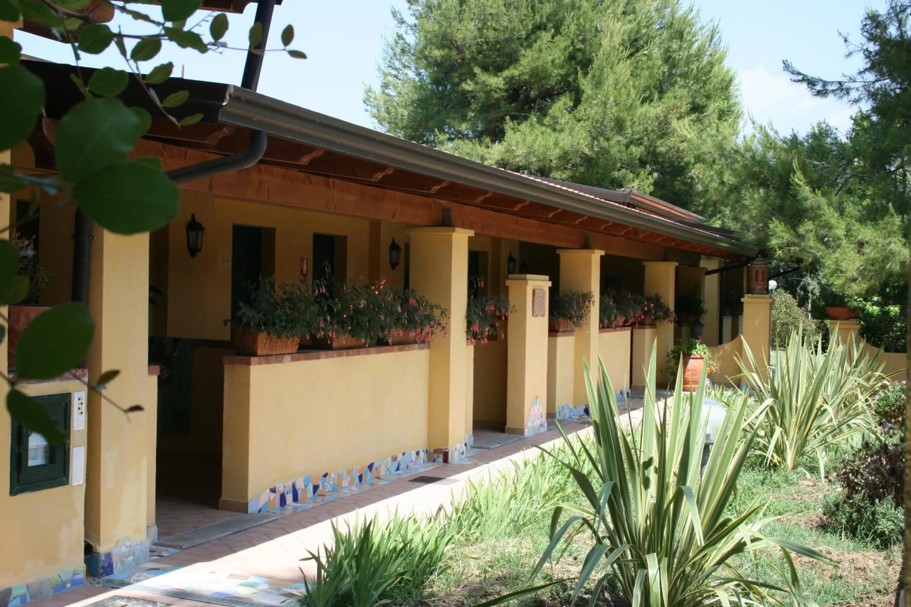 Facade/entrance in Hotel Villa Rita