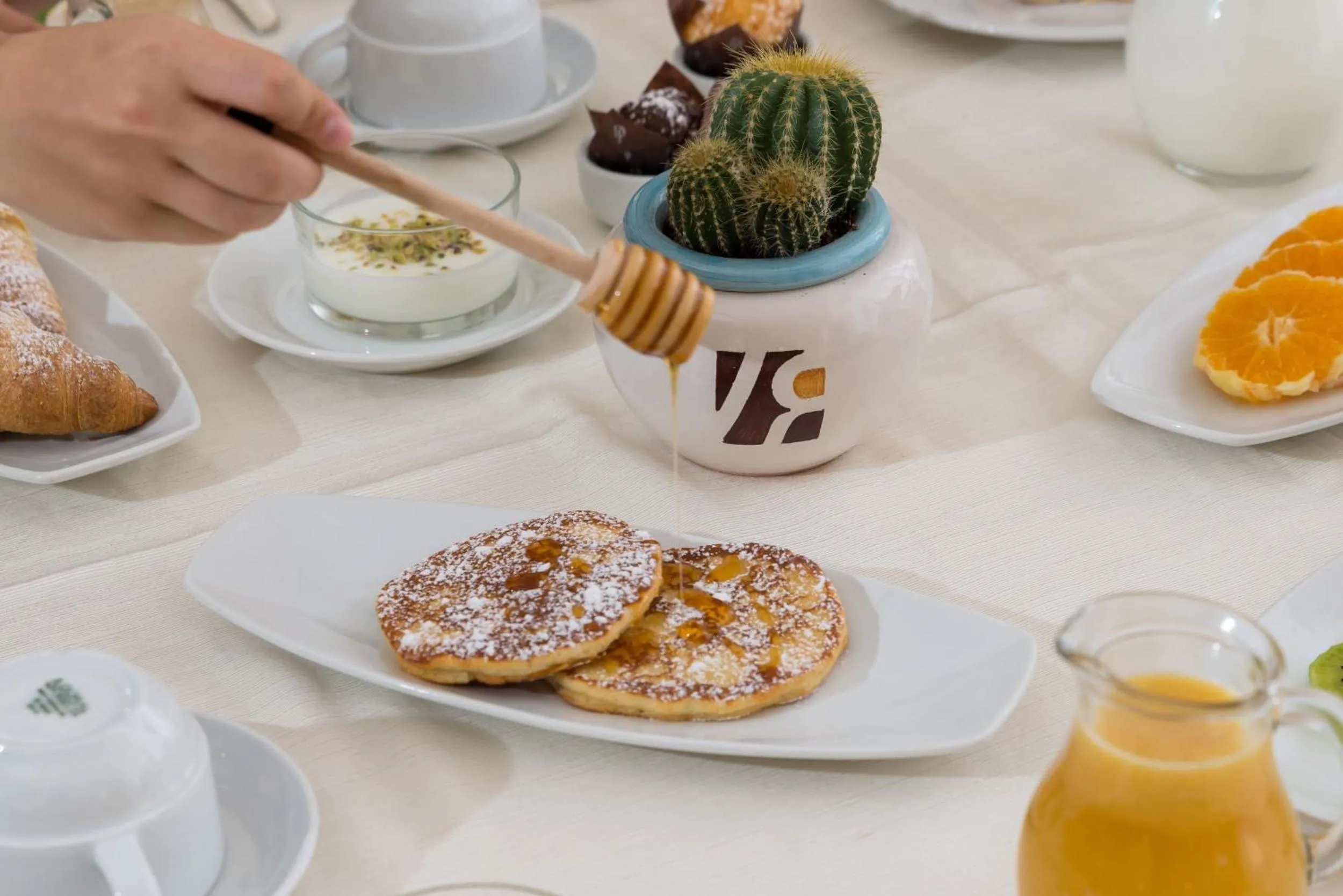 Food and drinks in Hotel Villa Rita