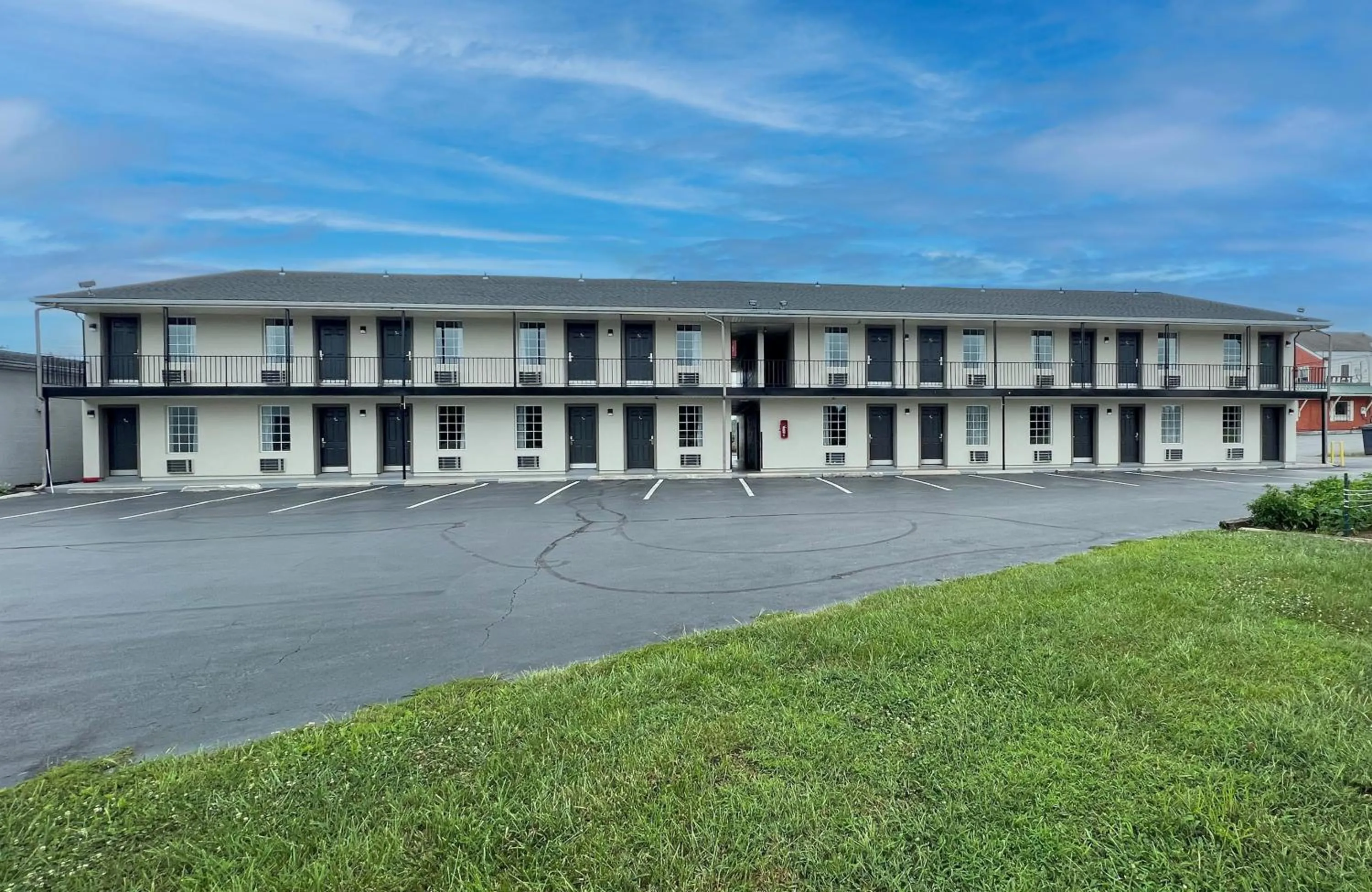Property building in America's Best Value Inn Lancaster