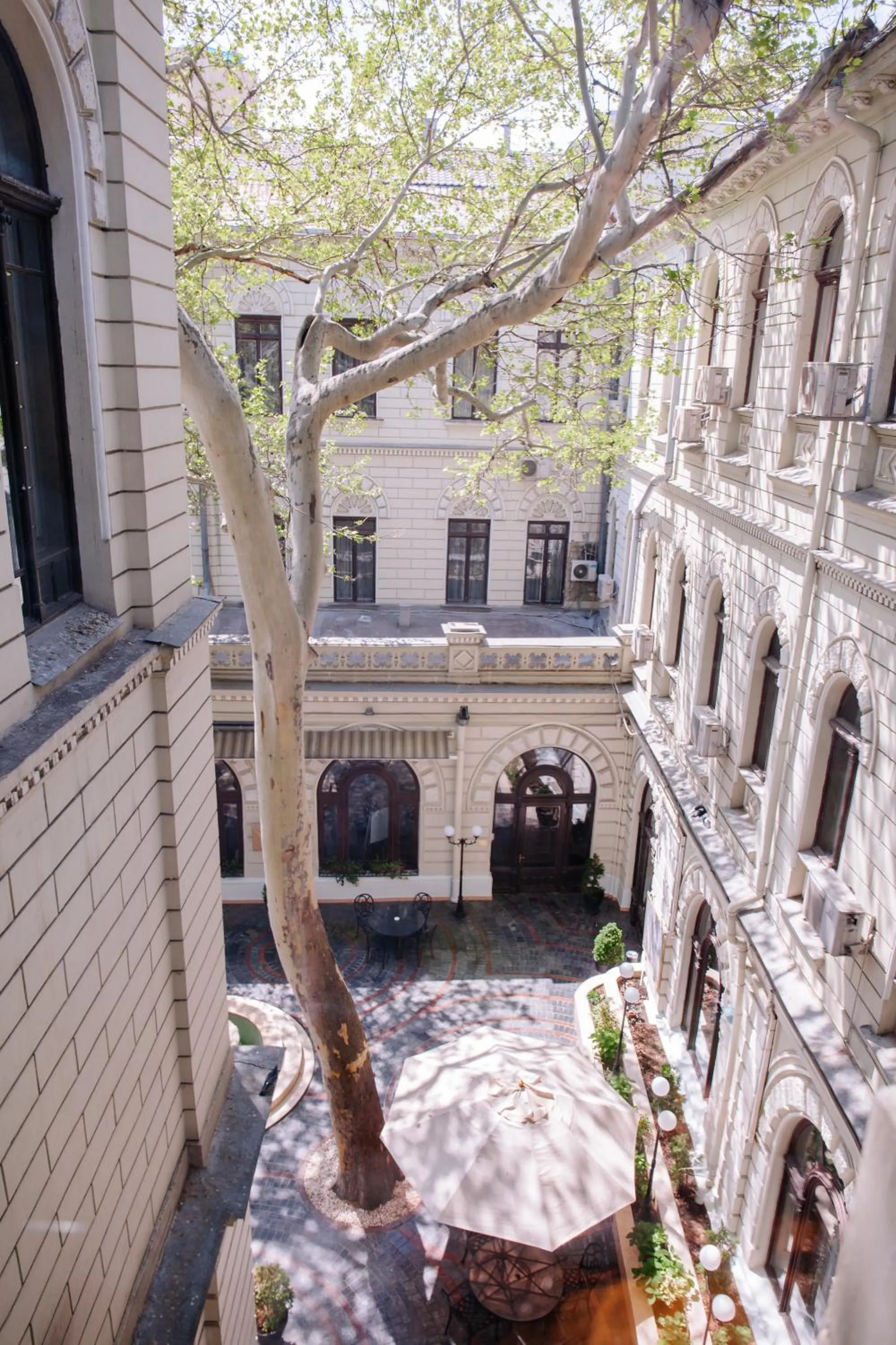 Patio in Londonska SPA Hotel