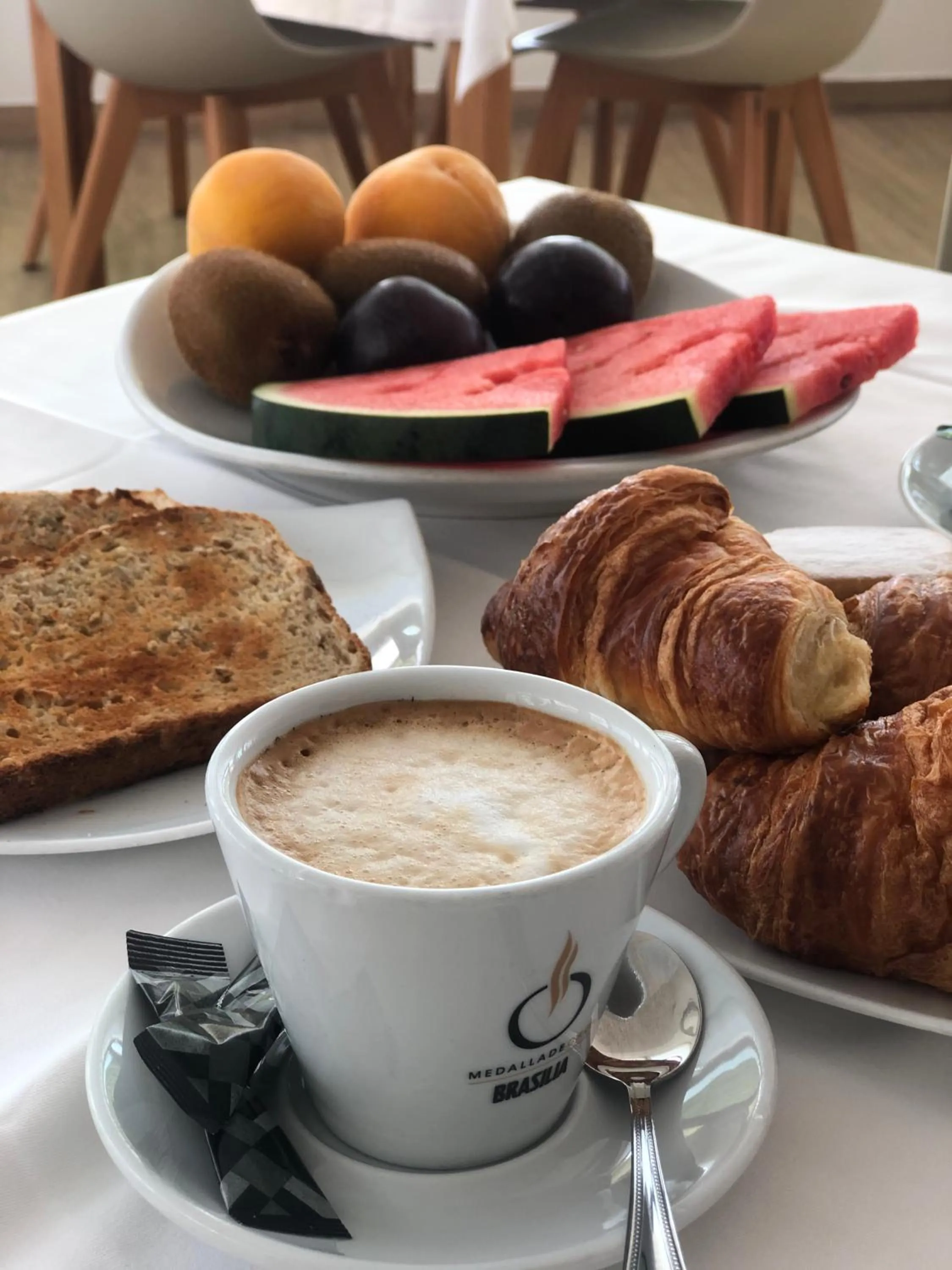 Buffet breakfast in Hotel Llorca