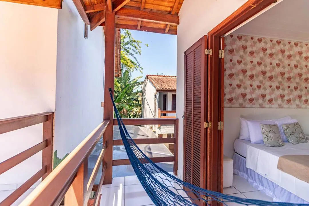 Bed in Pousada Mar Azul