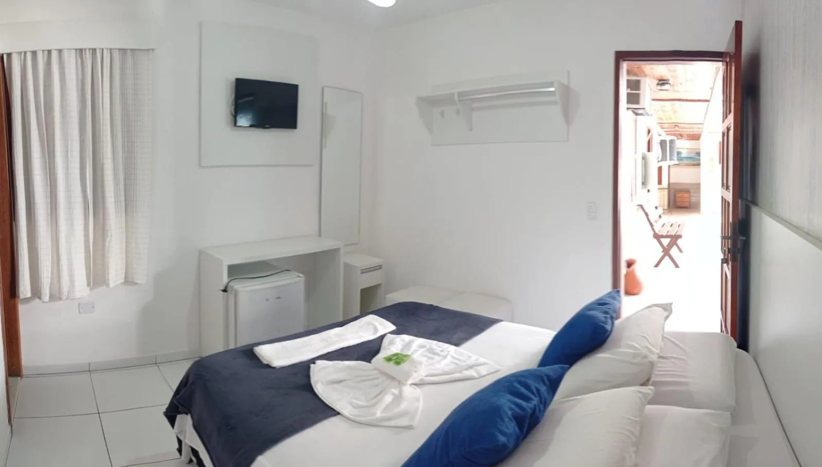 Bed in Pousada Mar Azul