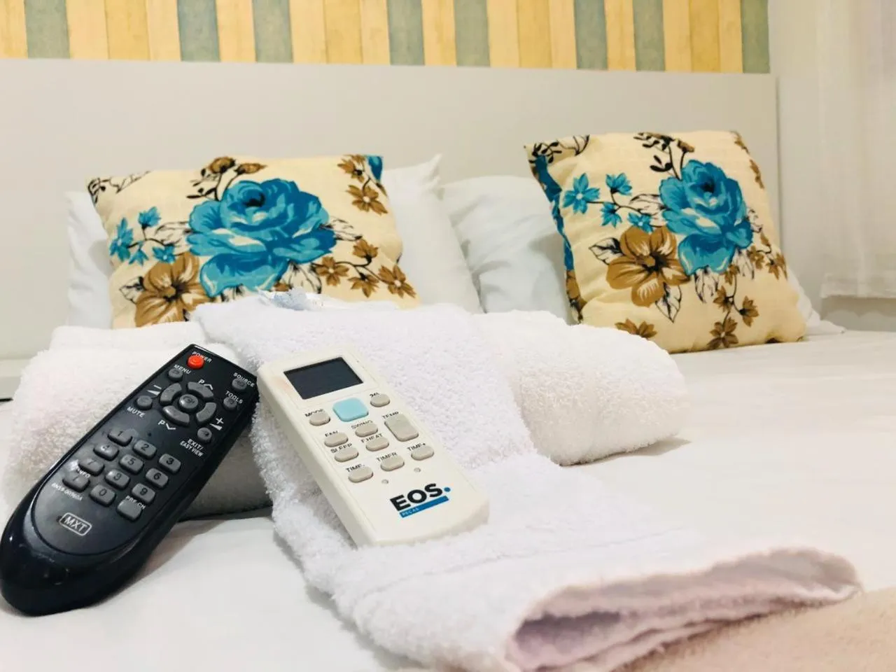 Bed in Pousada Mar Azul