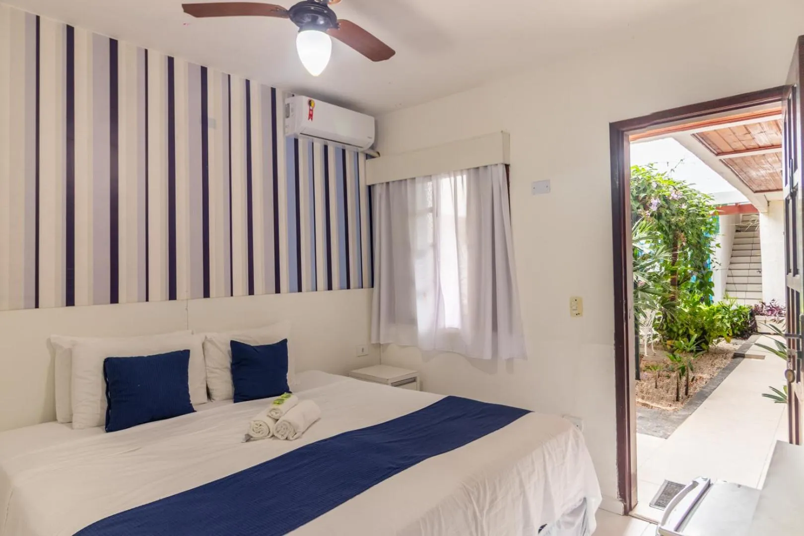 Bed in Pousada Mar Azul