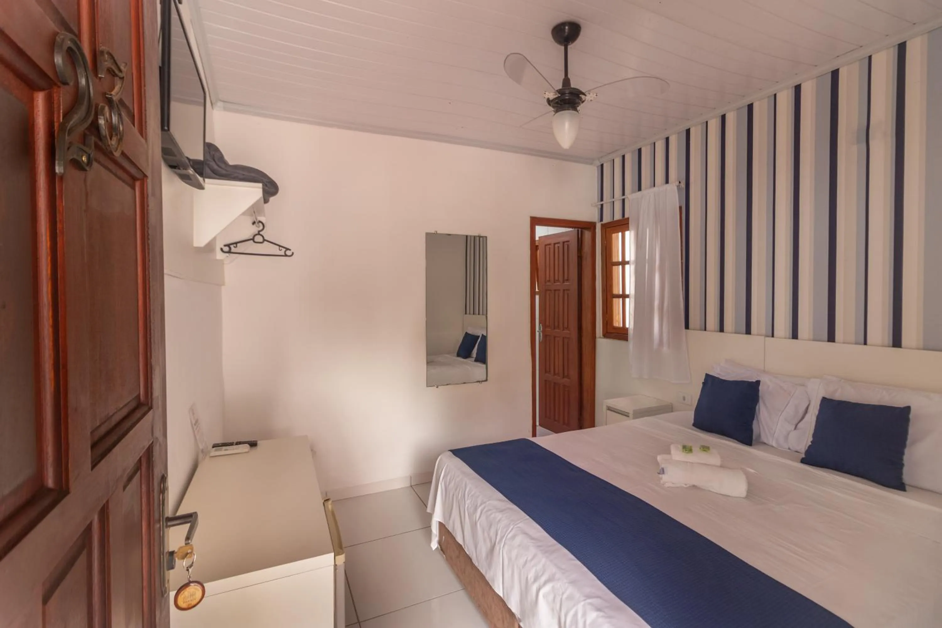 Bed in Pousada Mar Azul