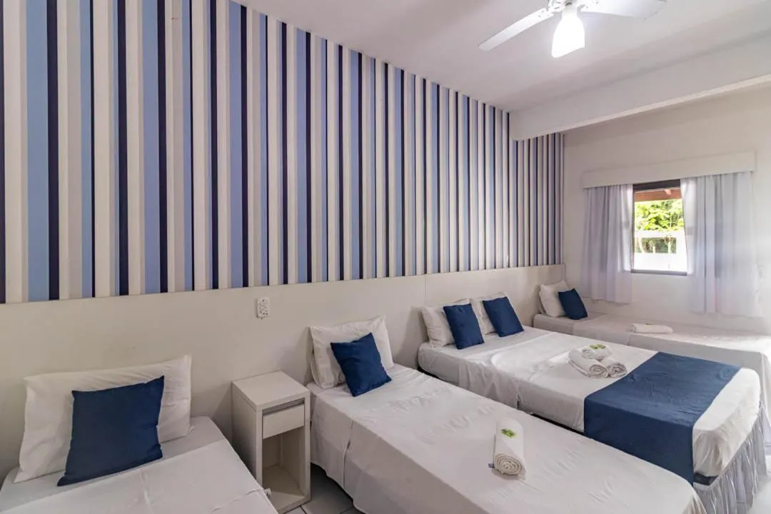 Bed in Pousada Mar Azul