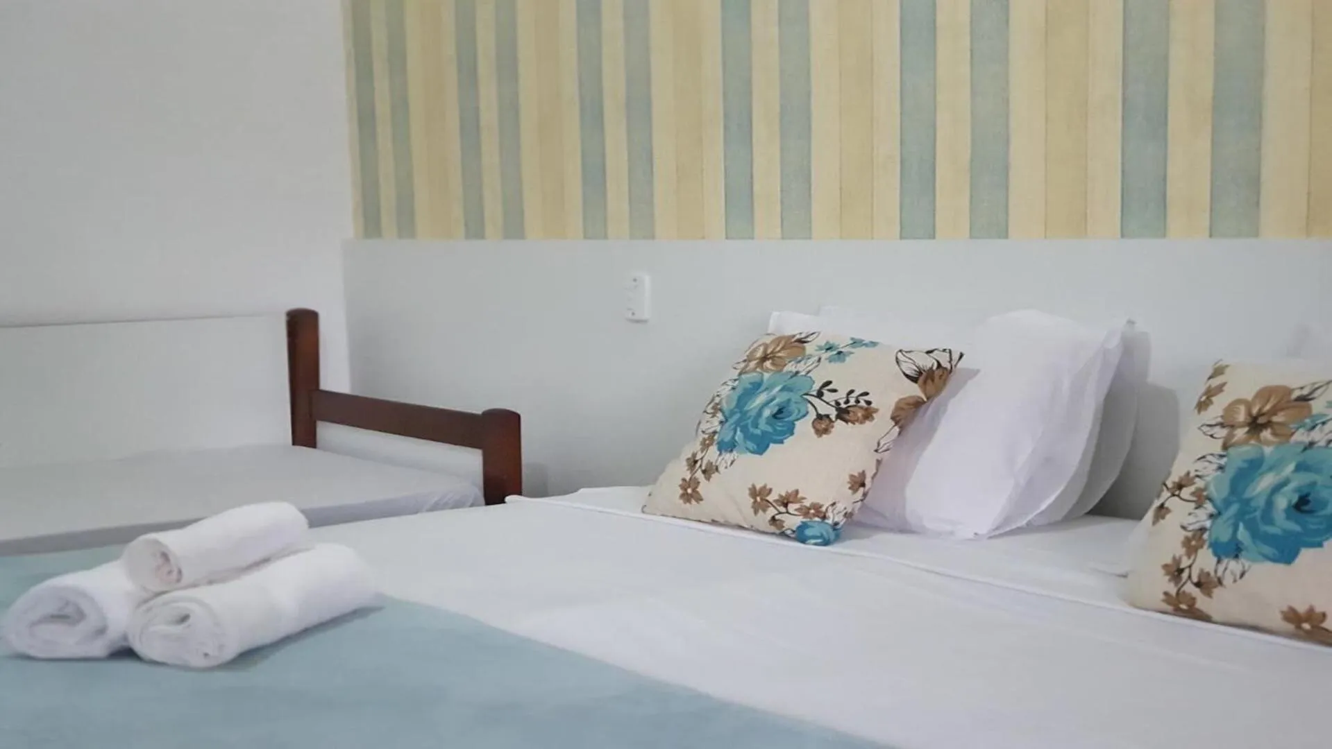 Bed in Pousada Mar Azul