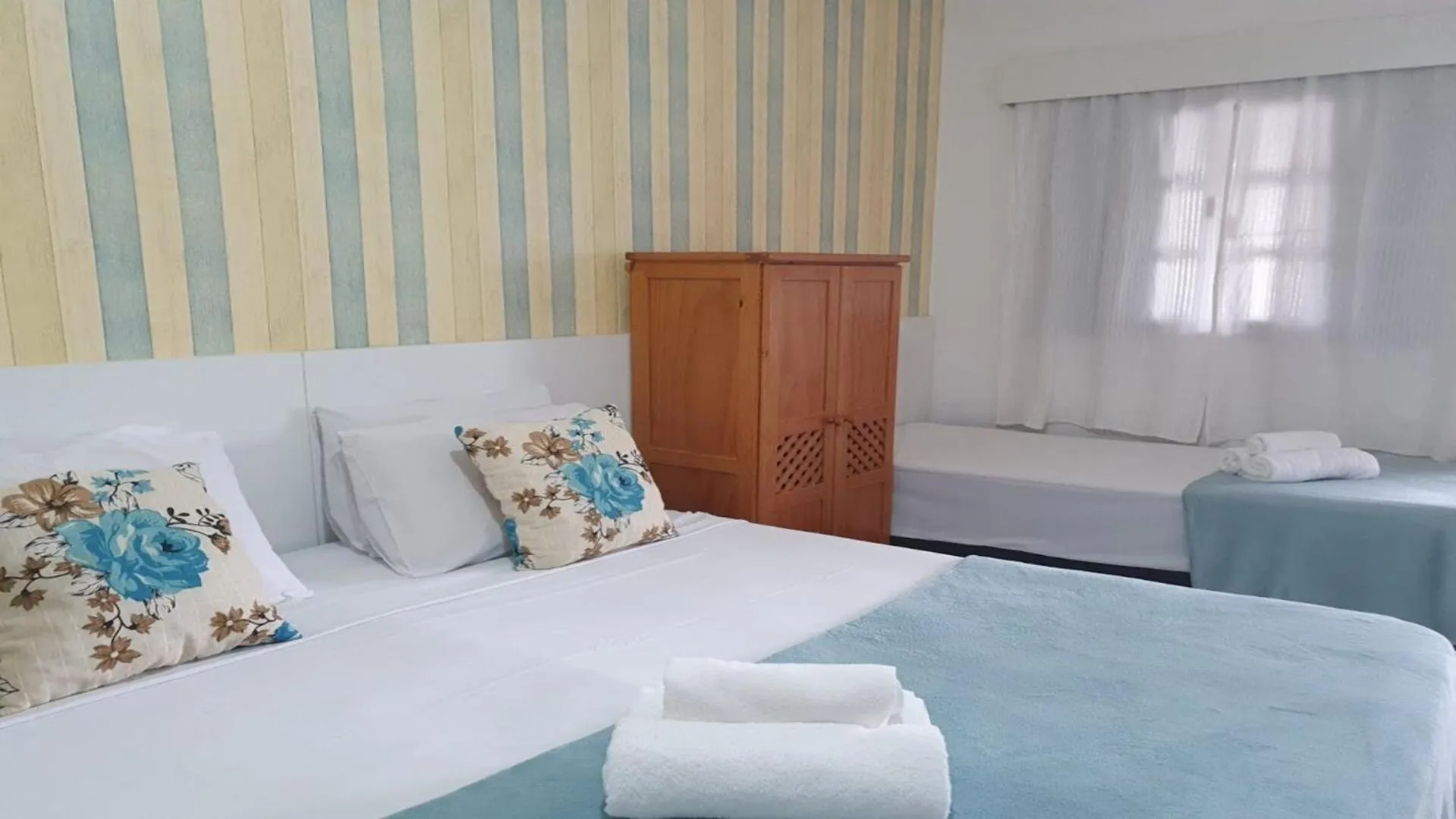 Bed in Pousada Mar Azul